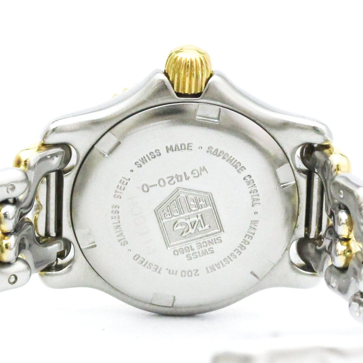 TAG Heuer Sel WG1420, graues Zifferblatt, 24 mm Uhr
