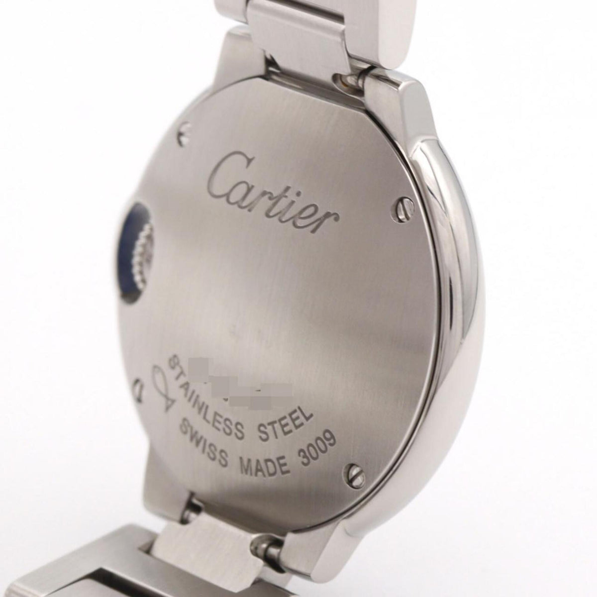 Cartier Ballon Bleu SM W69010Z4 Silver Dial 28mm Watch