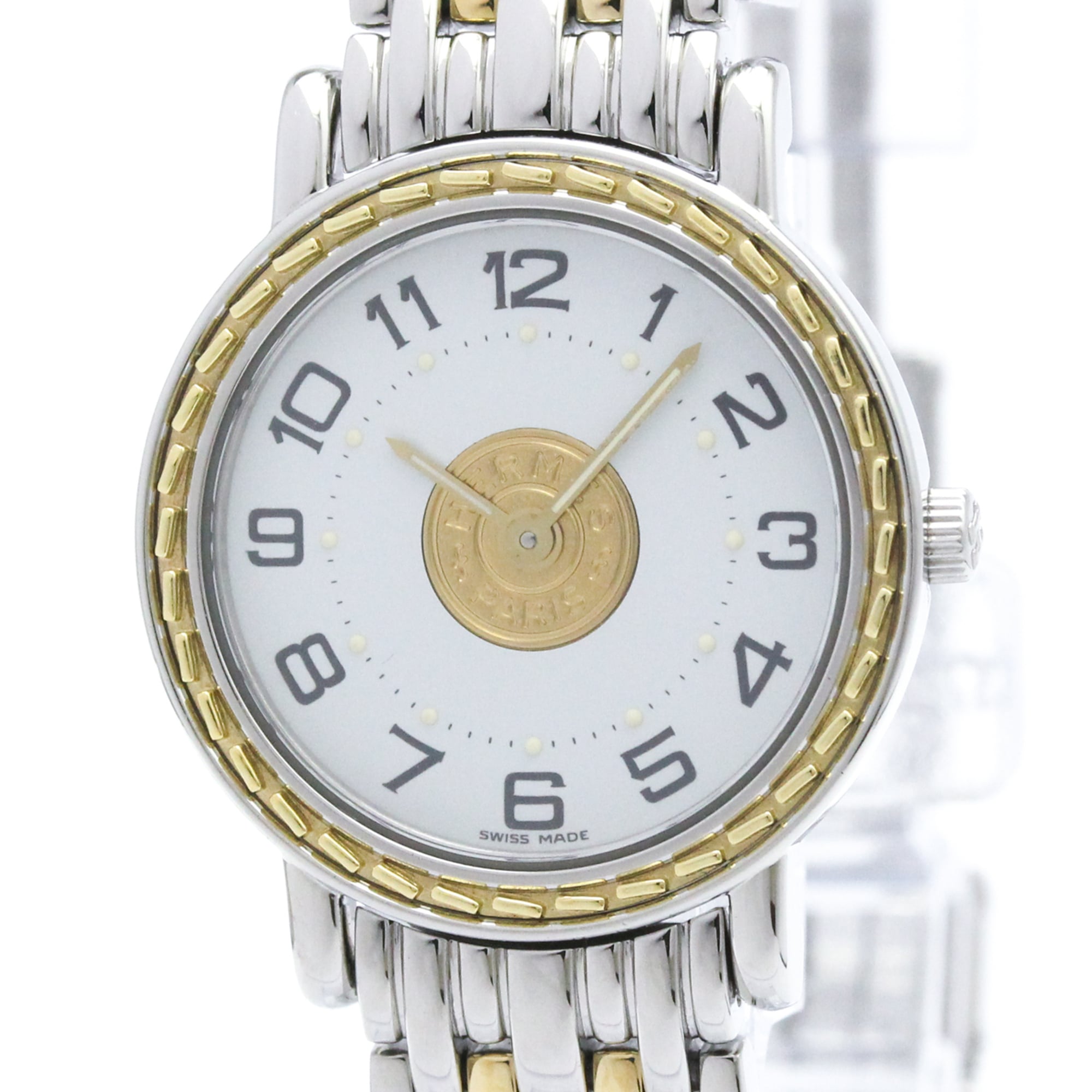 Hermes Sellier SE4.220 White Dial 24mm Watch