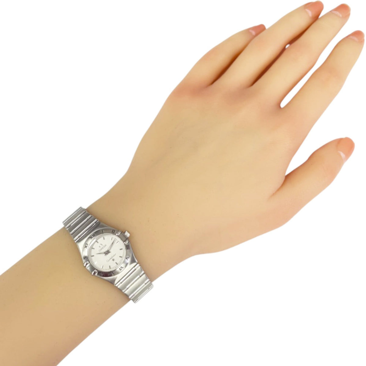 Omega Constellation Mini 15623000 Weiß Zifferblatt 23 mm Uhr