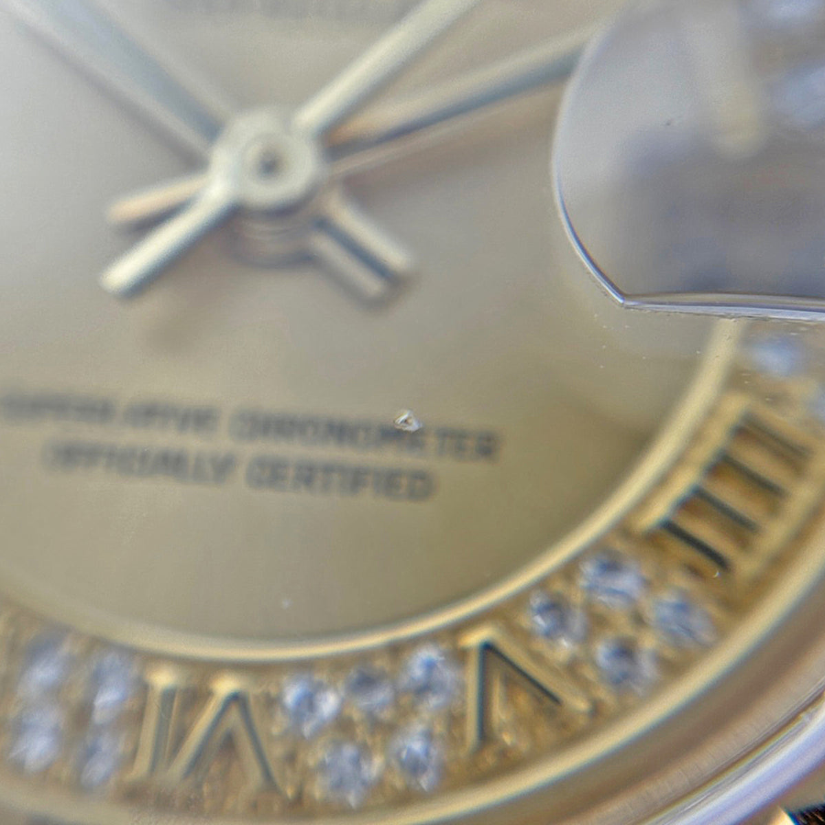 Rolex Datejust 69238MR Champagner, goldenes Zifferblatt, 26 mm Uhr
