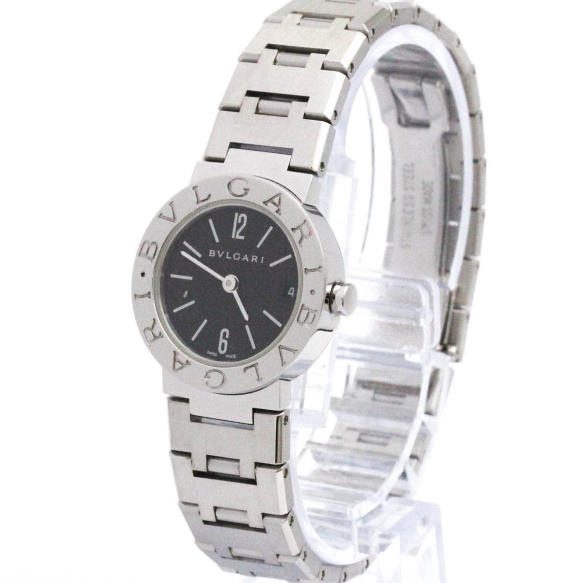 BVLGARI BVLGARI-BVLGARI Steel Quartz Ladies Watch BB23SS Polished
