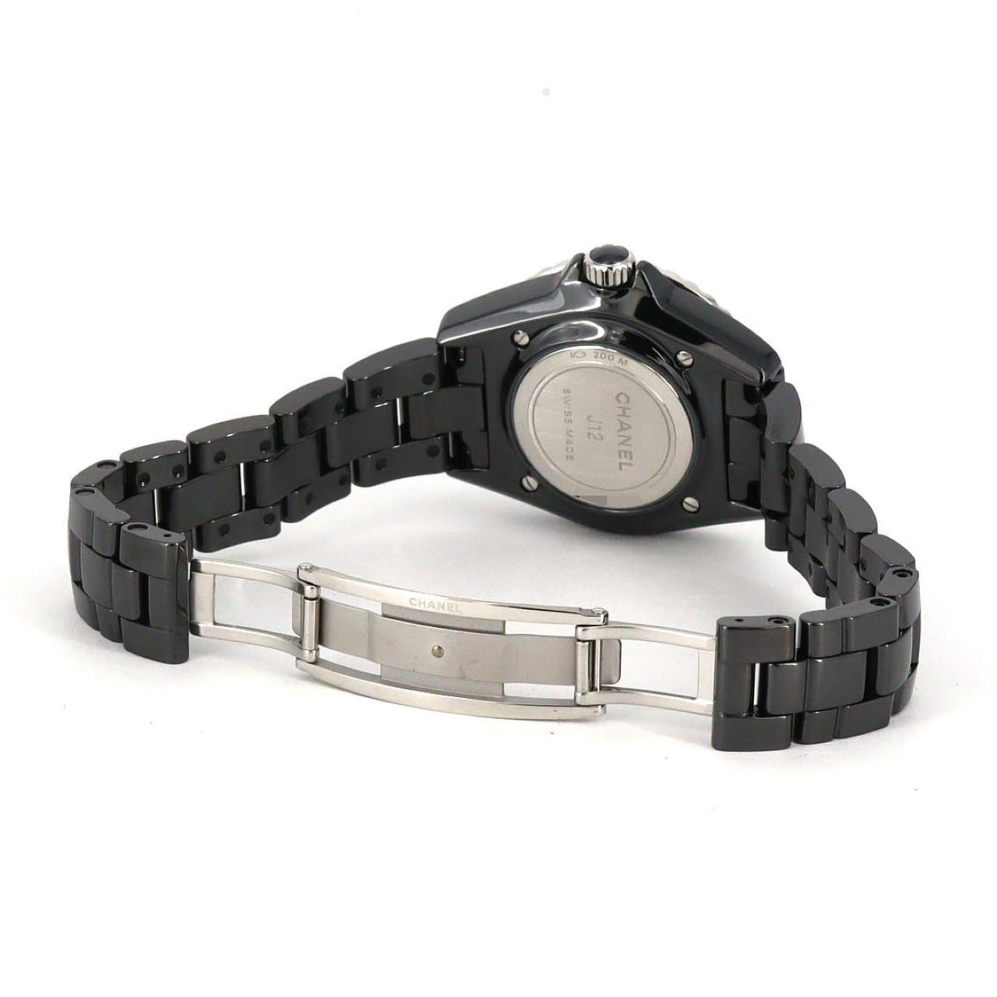 Chanel J12 Phantom 33 mm keramiek H6346 quartzhorloge