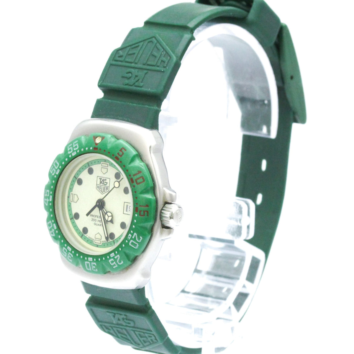 TAG Heuer Formula 1 372.508 Green Dial 29mm Watch