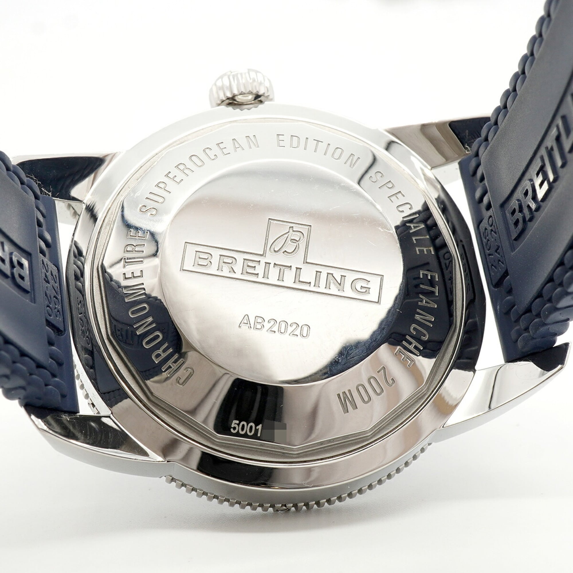 Breitling Superocean Heritage II B20 AB2020 Blue Dial 45mm Watch