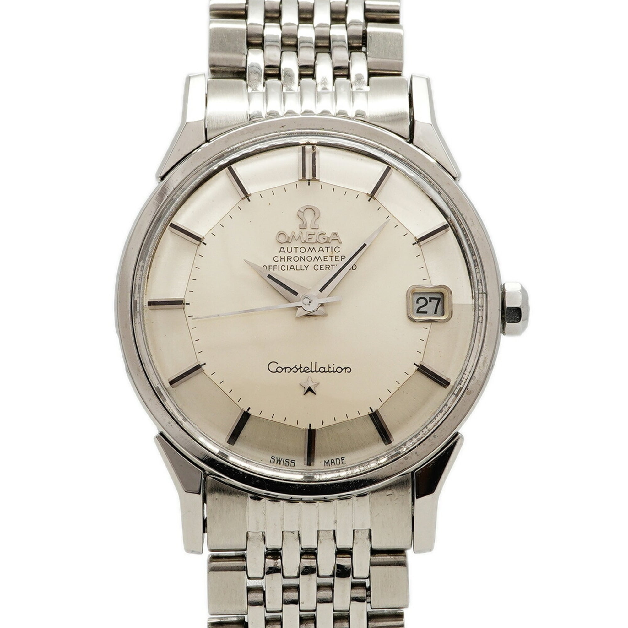 Omega Constellation 168.005 Silver Dial 33mm Watch