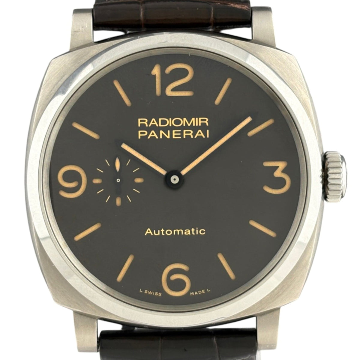 Panerai Radiomir 1940 3 Days Titanio PAM00619 Brown Dial 45mm Watch