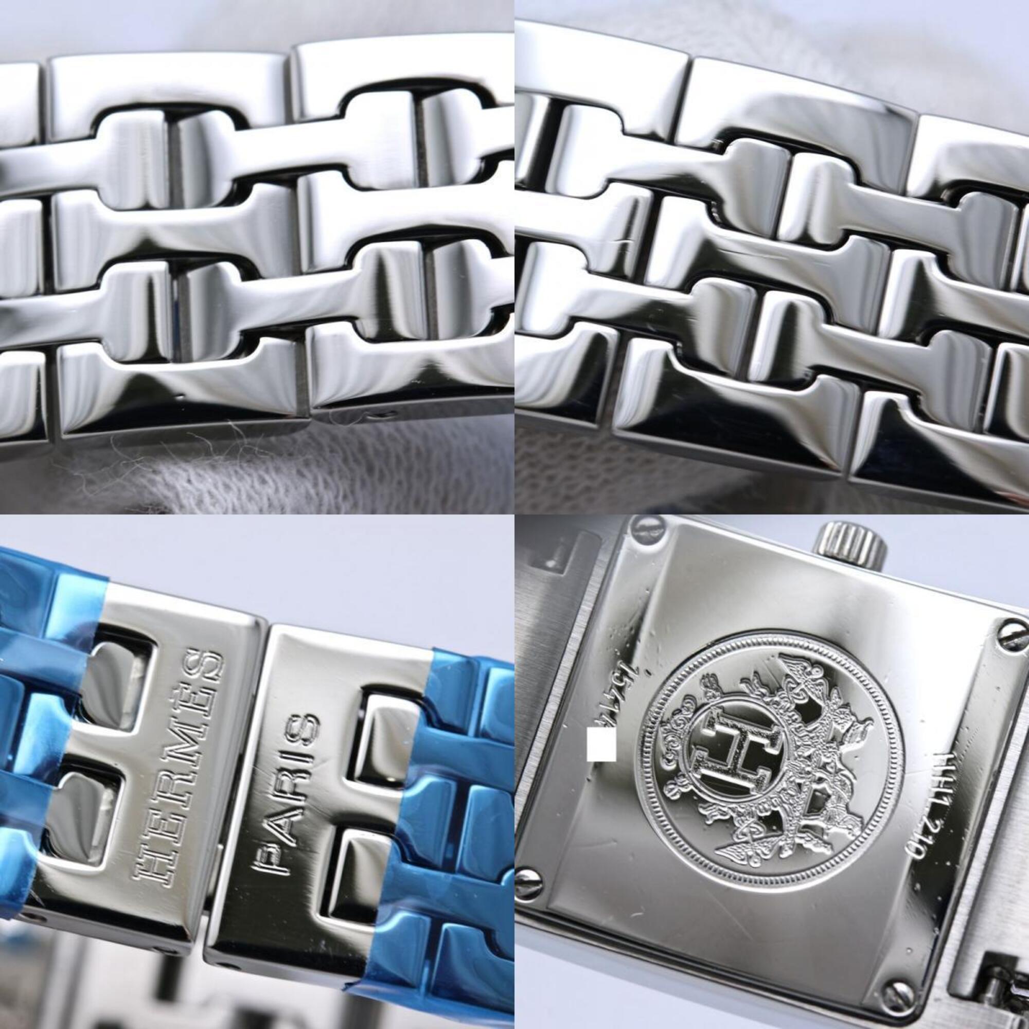 HERMES H-Watch HH1.210.260/4804 Damenuhr aus Edelstahl /40405