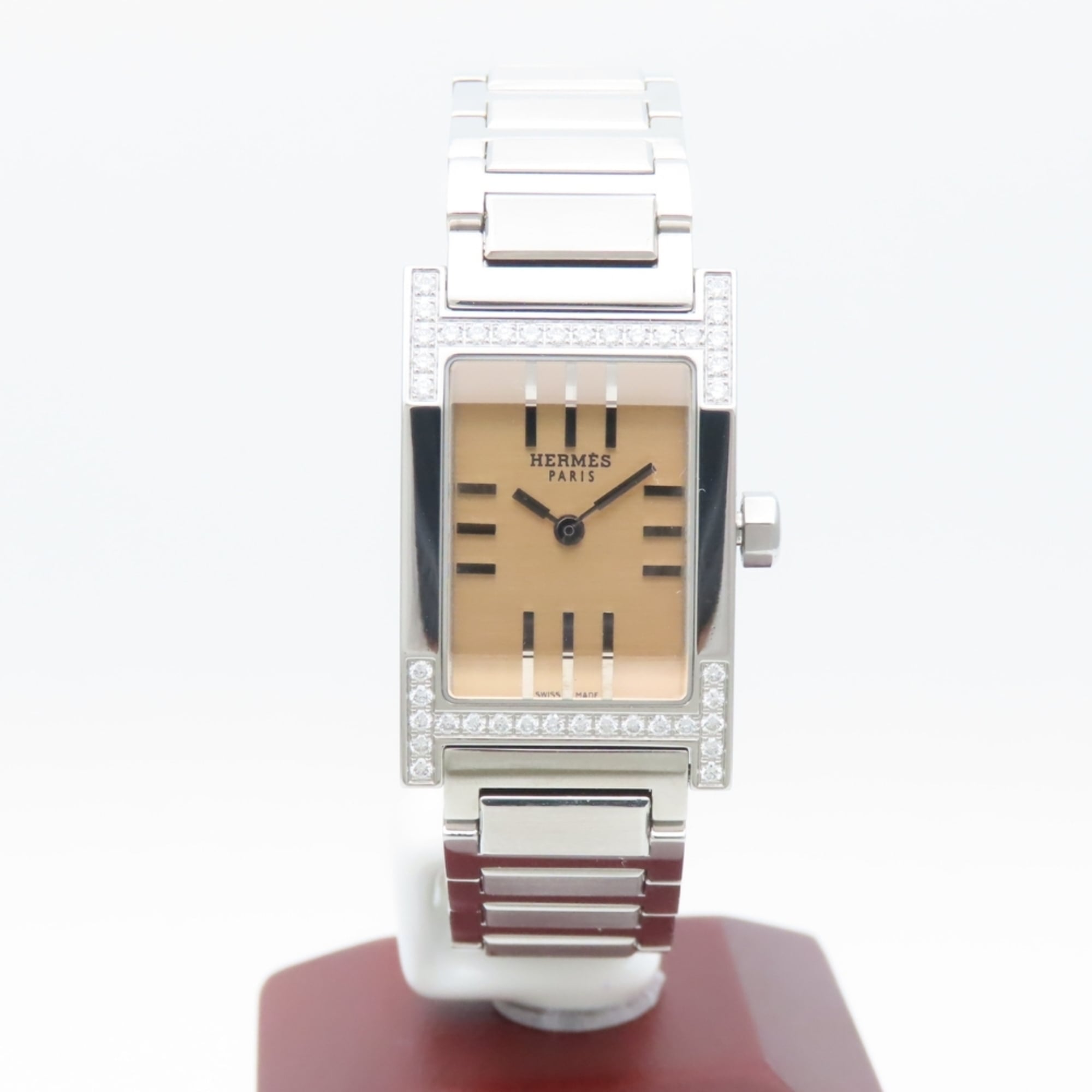 Montre Hermes Tandem TA1.230 Orange avec cadran de 19 mm