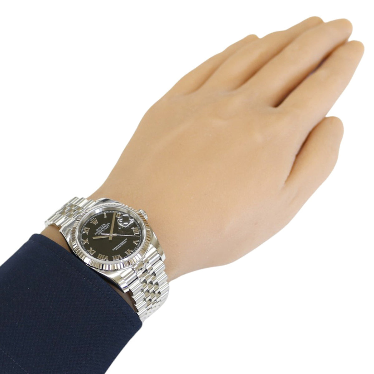 Montre Rolex Datejust Oyster Perpetual 116234 Noir cadran 36 mm
