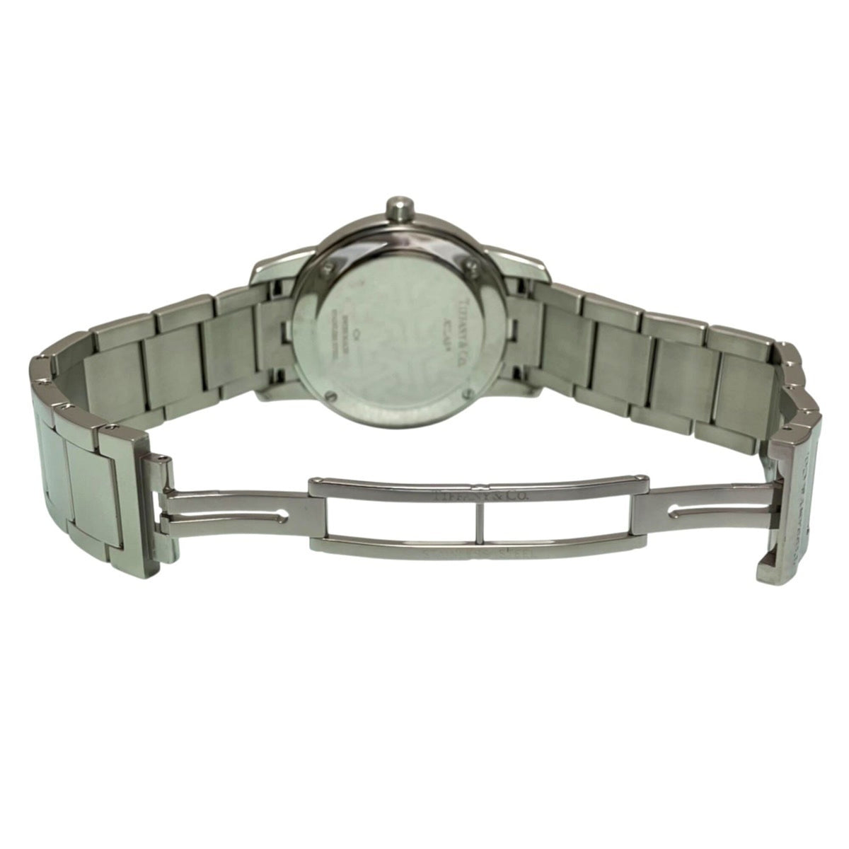 Tiffany & Co. Atlas Dome z1800.11.10a21a00a Silber Zifferblatt 37 mm Uhr