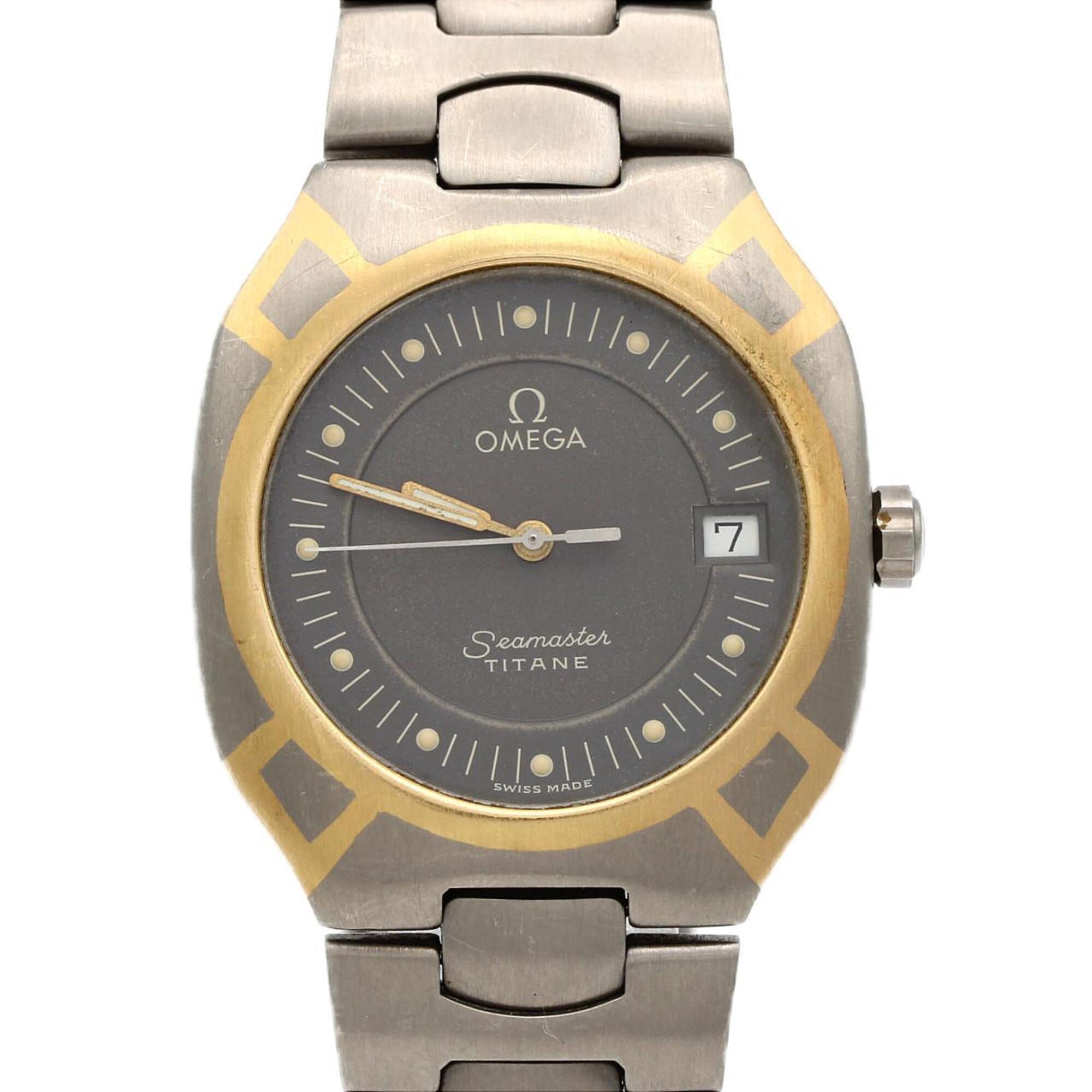 Omega Seamaster Polaris TI 5814.40 TIxYG Quartz