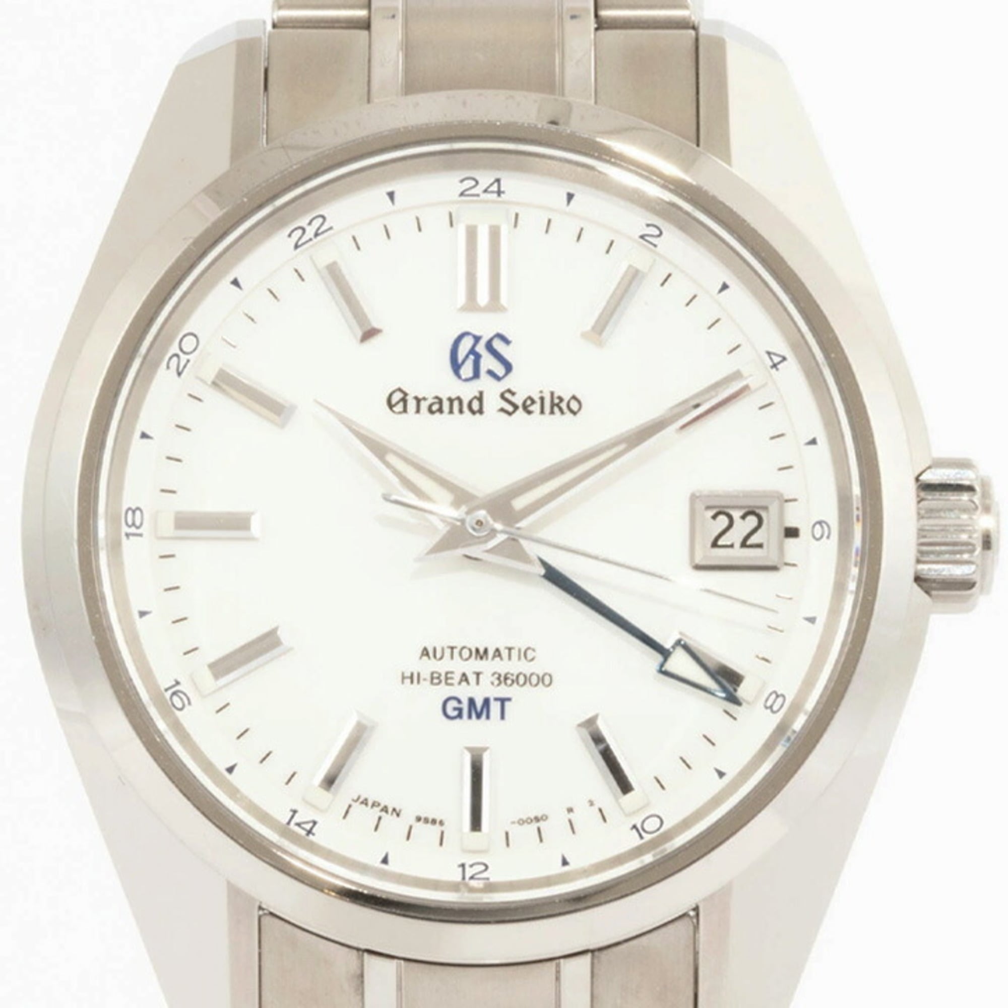 Grand Seiko Heritage Collection Mechanical Hi-Beat Watch SBGJ255 Bright Titanium Silver Men's