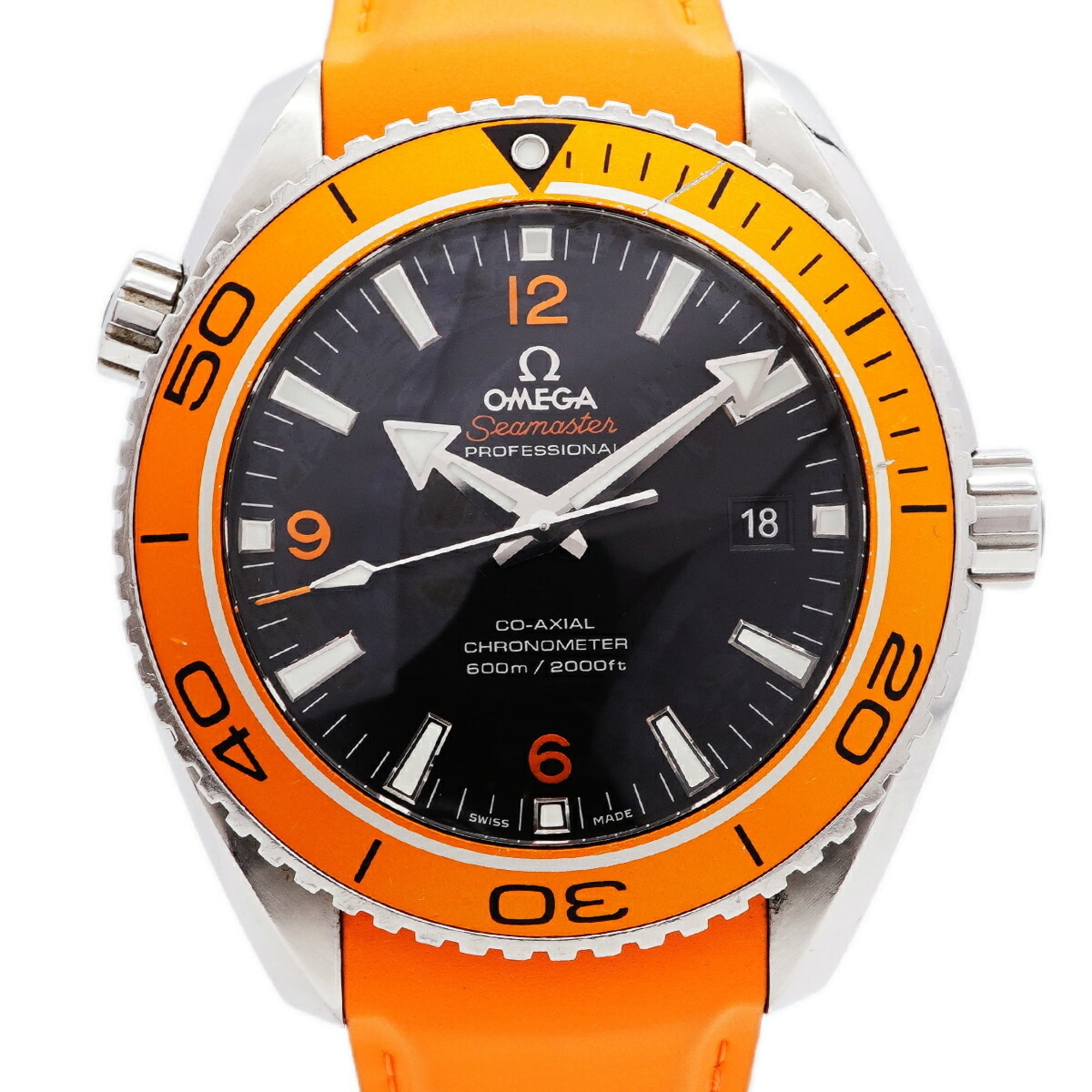 Montre Omega Seamaster 600 Planet Ocean 232.32.46.21.01.001 Noir Cadran 45 mm