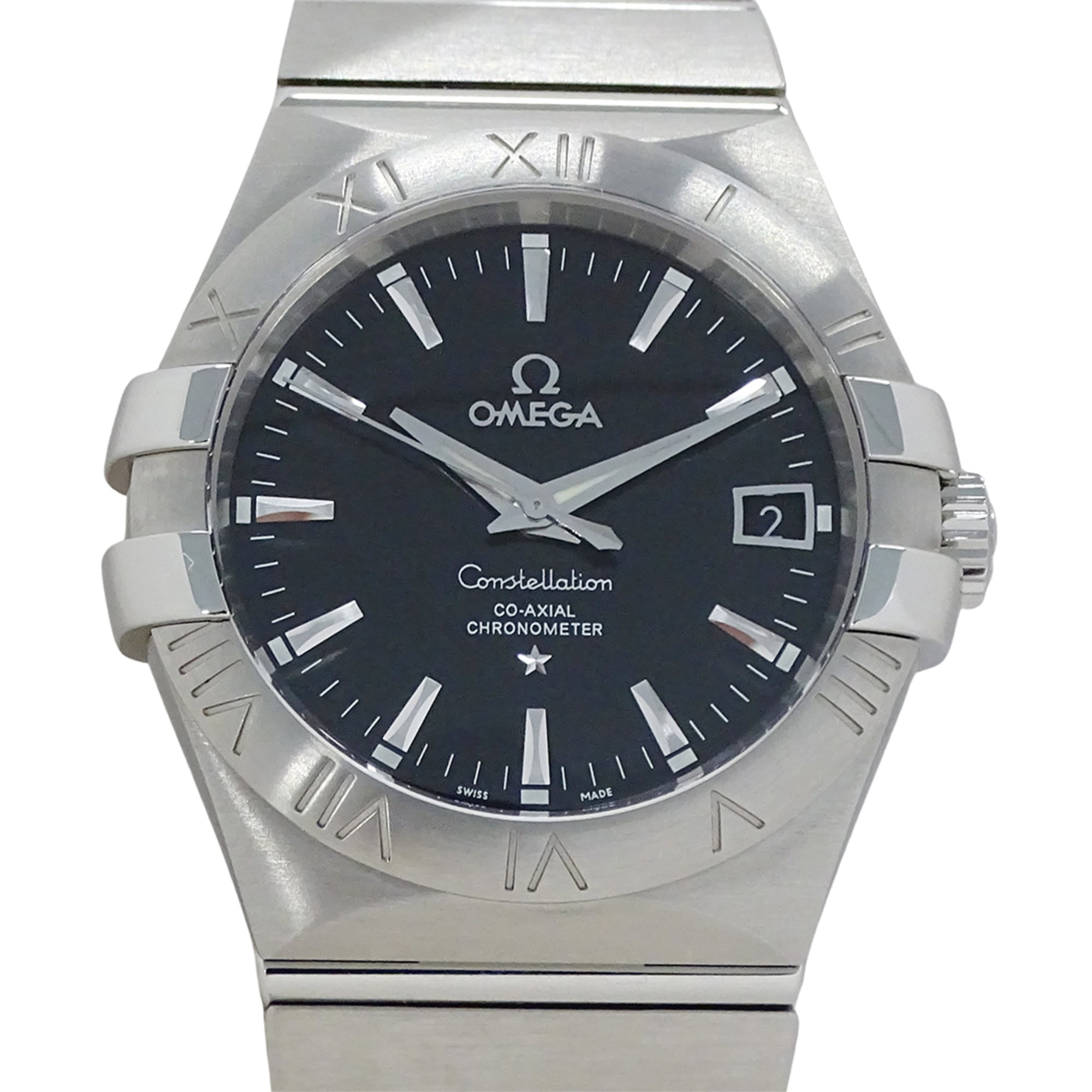 Omega Constellation 123.10.35.20.01.001 Black Dial 35mm Watch