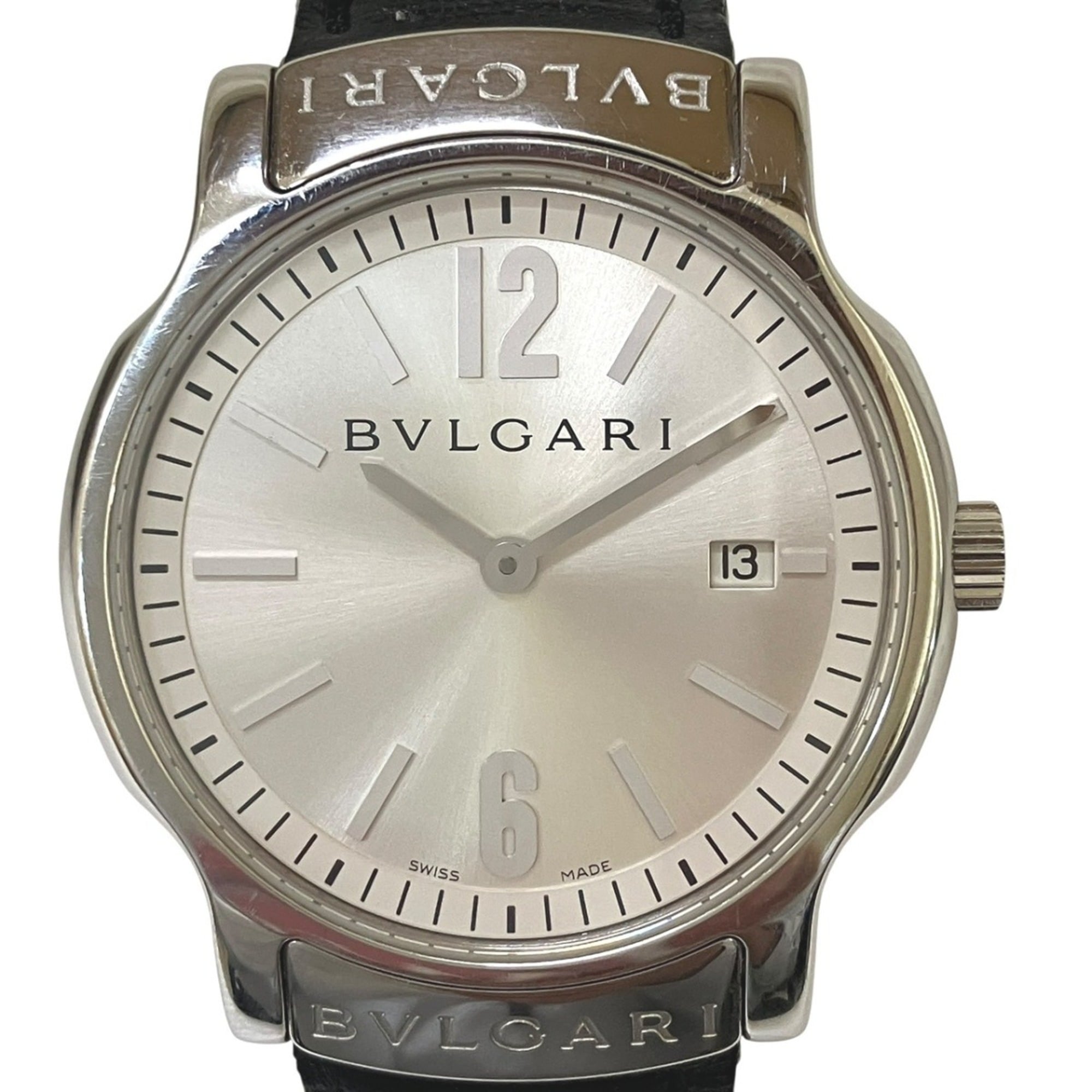 Bulgari BVLGARI ST35S Silver Dial 35mm Watch