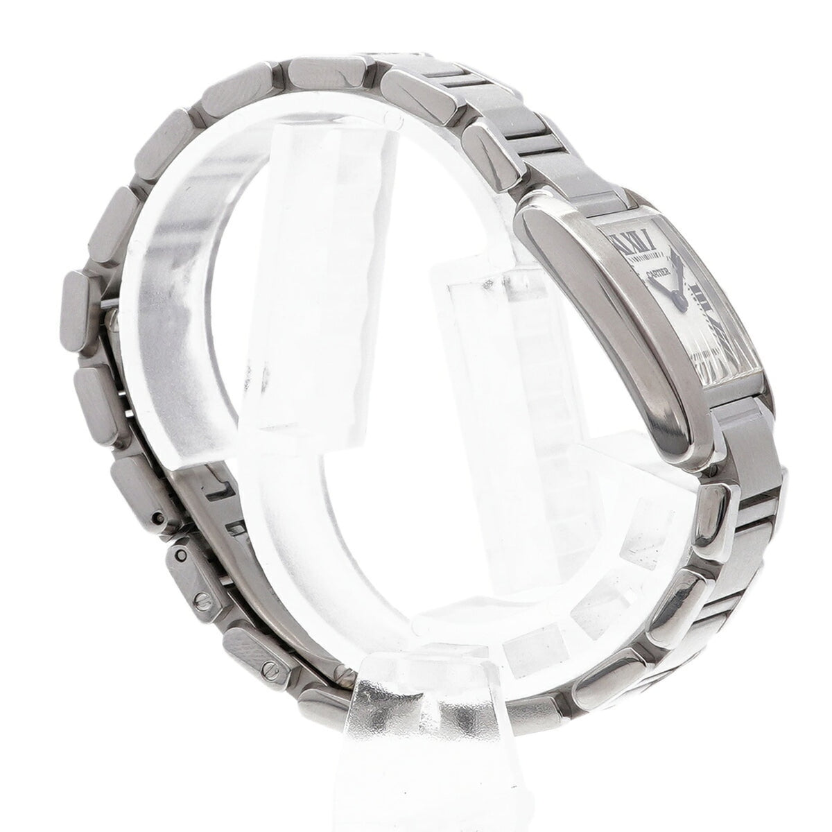 Cartier Tank Française SM W51008Q3 Elfenbein Zifferblatt 20 mm Uhr