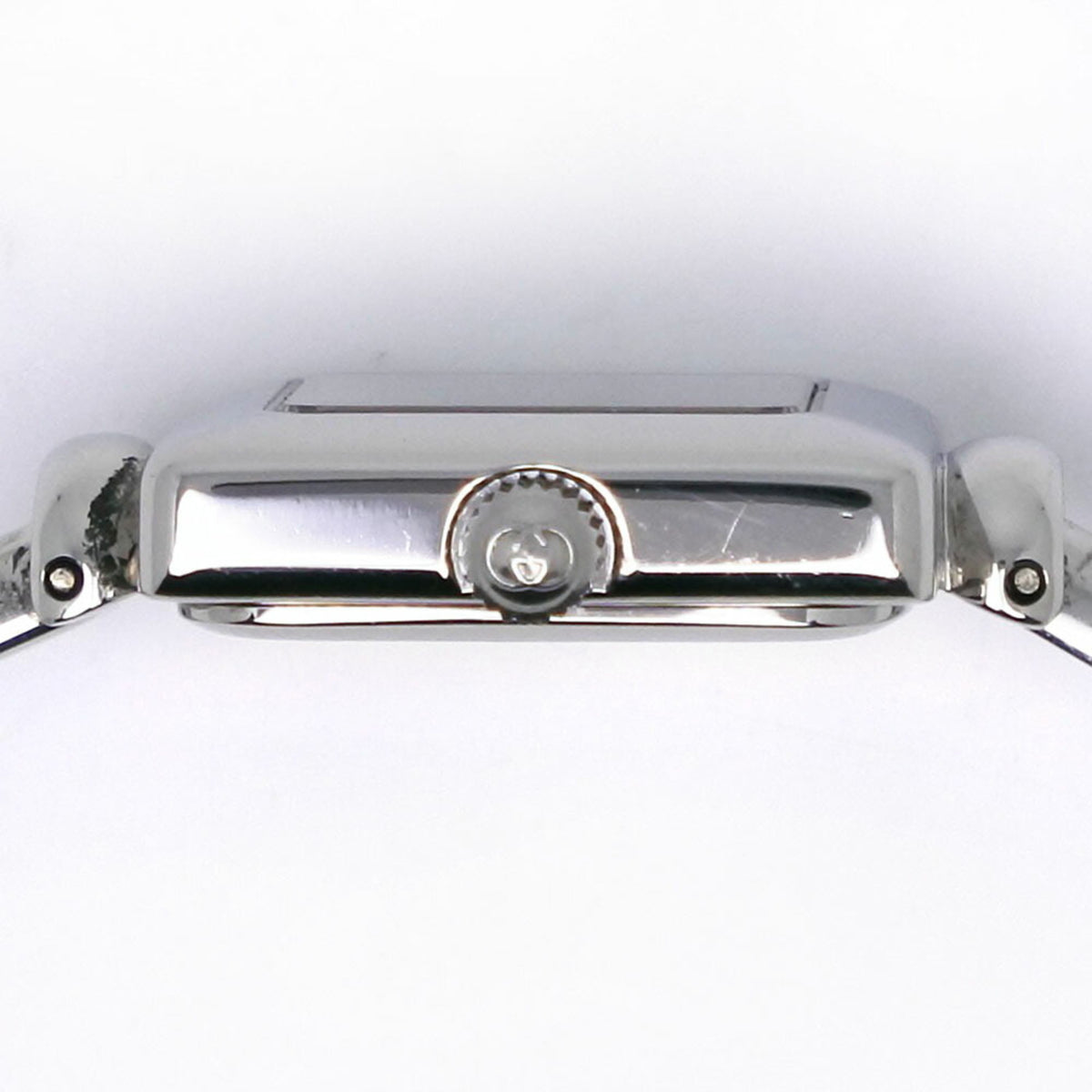 Gucci GUCCI Watch 1900L Stainless Steel Quartz Analog Display Black Dial Women's