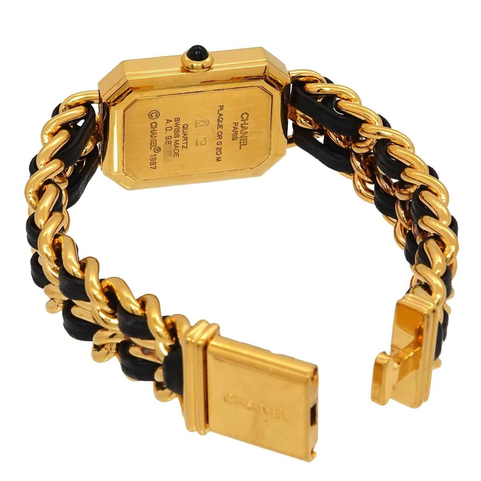 Chanel Premiere H0001 Black Dial 20mm Watch