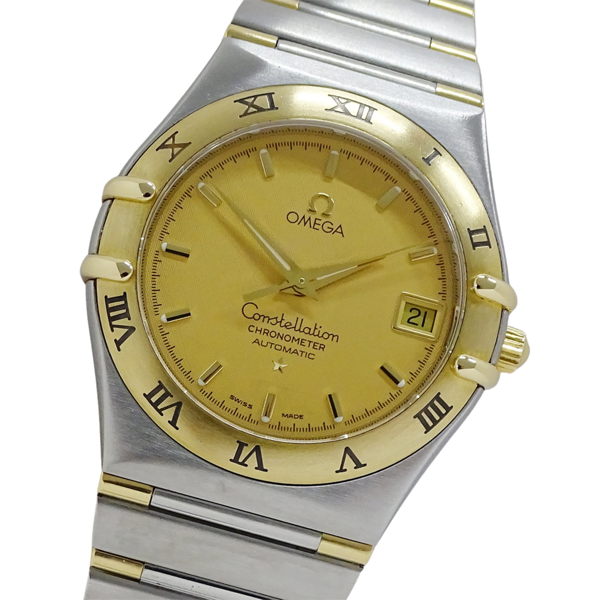 Omega Constellation 1302.1 Gold Dial 35mm Watch