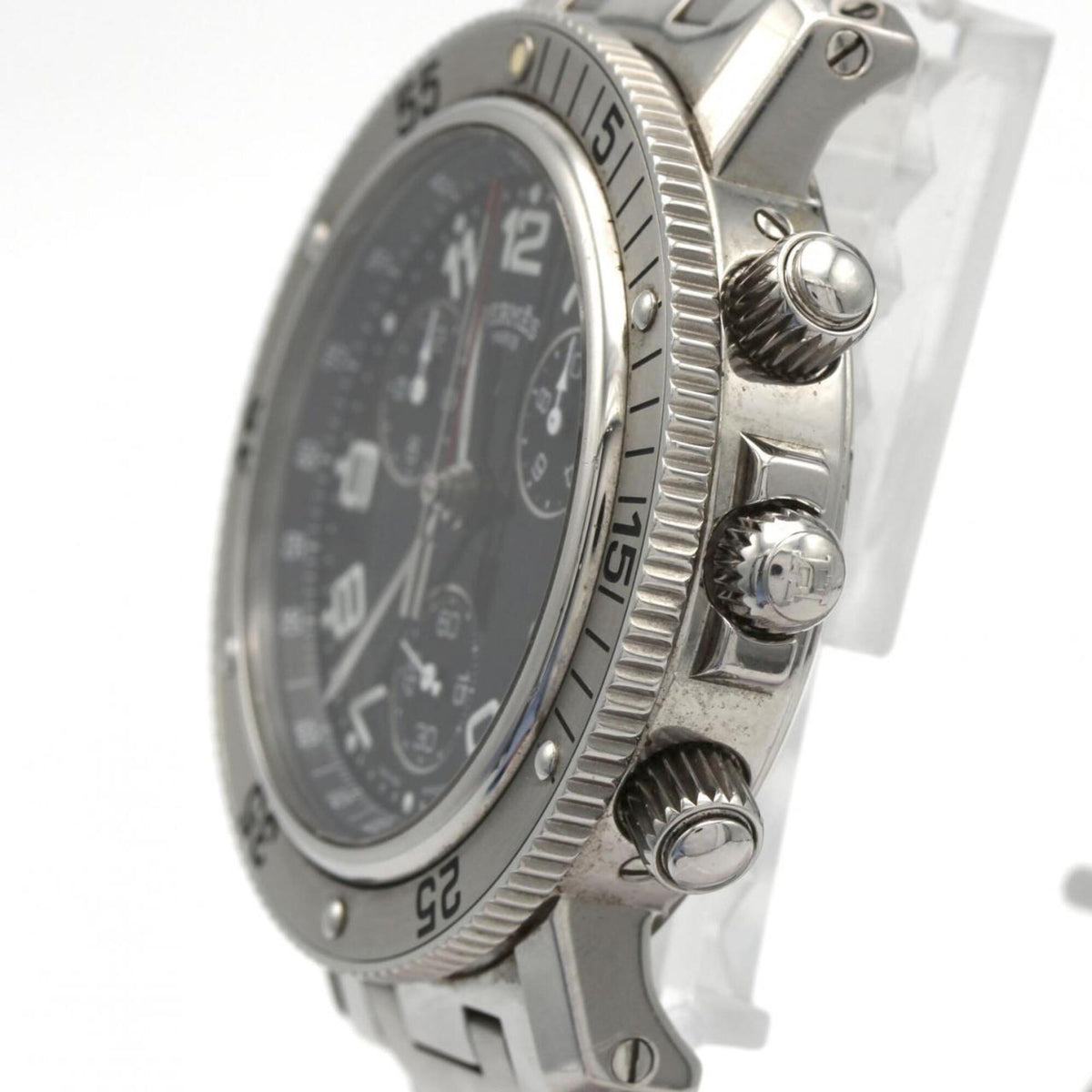 Hermès Clipper Diver Chronographe CL2.910 Noir Cadran 40mm Montre
