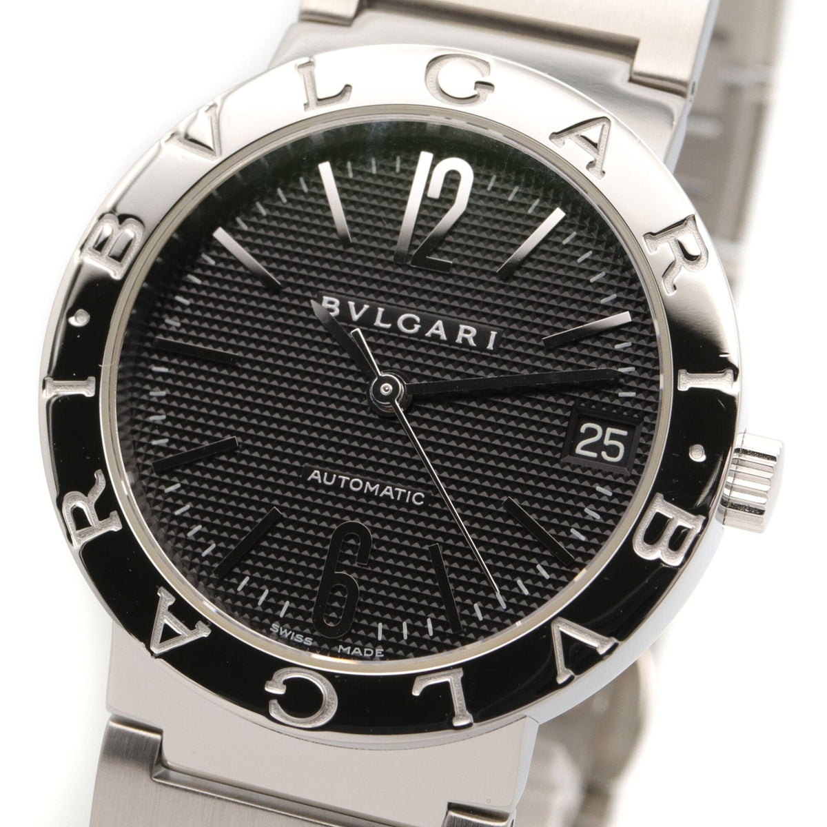 Bvlgari Bulgari BVLGARI BB33SS AUTO Black Dial 33mm Watch