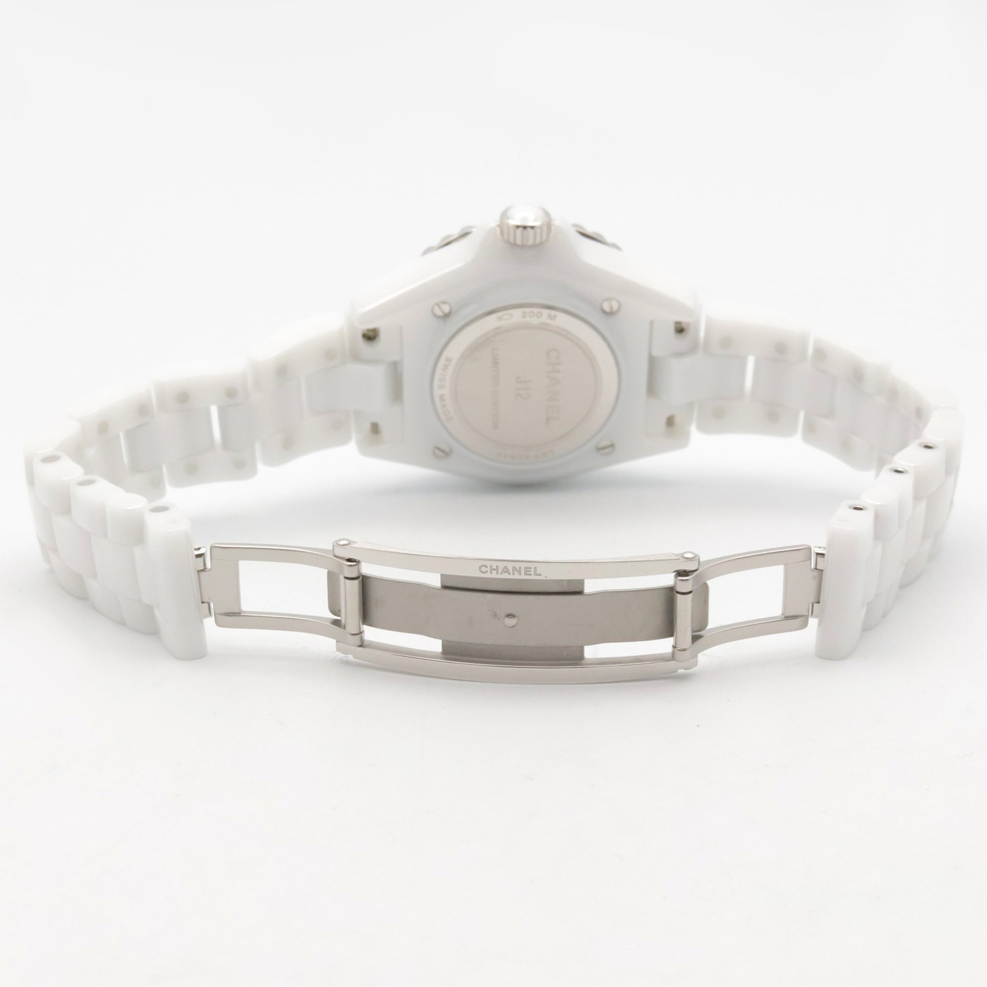 Chanel J12 H7419 White Dial Ceramic 33mm Watch