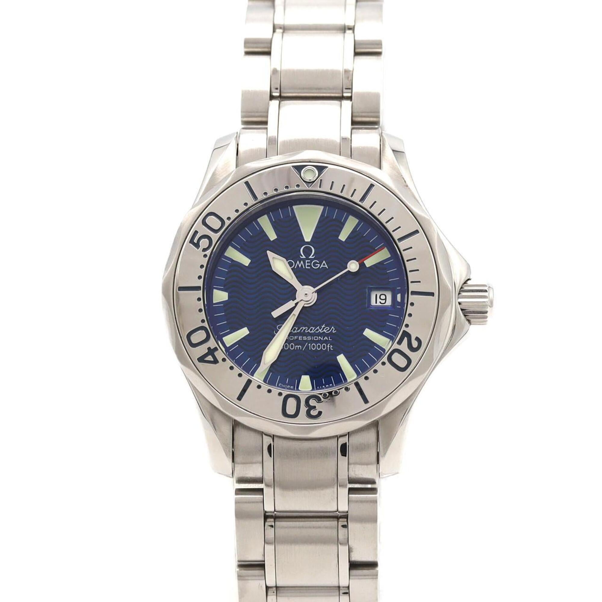 Omega Seamaster 2285.8 Blue Dial 28mm Watch