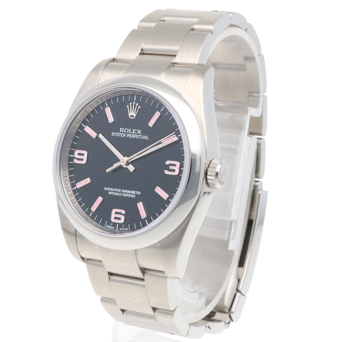 Rolex Oyster Perpetual 116000 Black Dial 36mm Watch