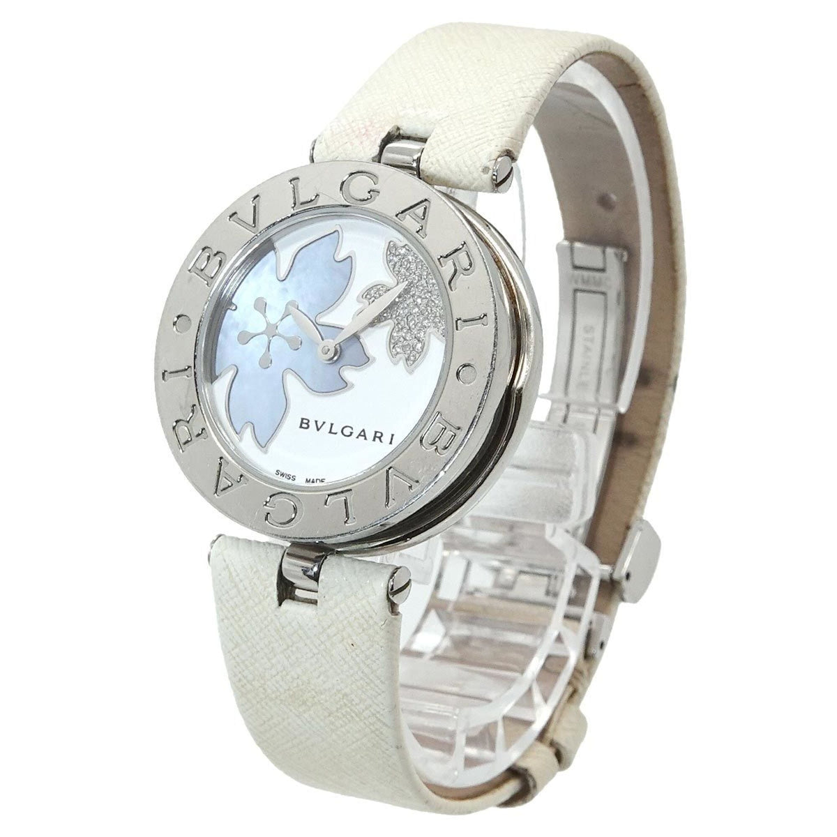 Bulgari B-Zero1 BZ30S Blue shell, White Dial 30mm Watch