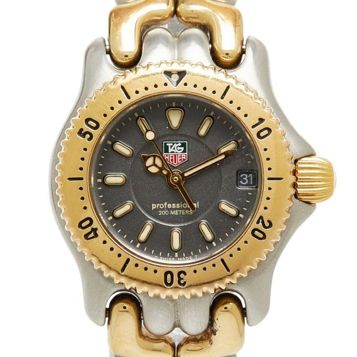TAG Heuer Cell Professional WG1420-0 horloge met grijze wijzerplaat, 24 mm