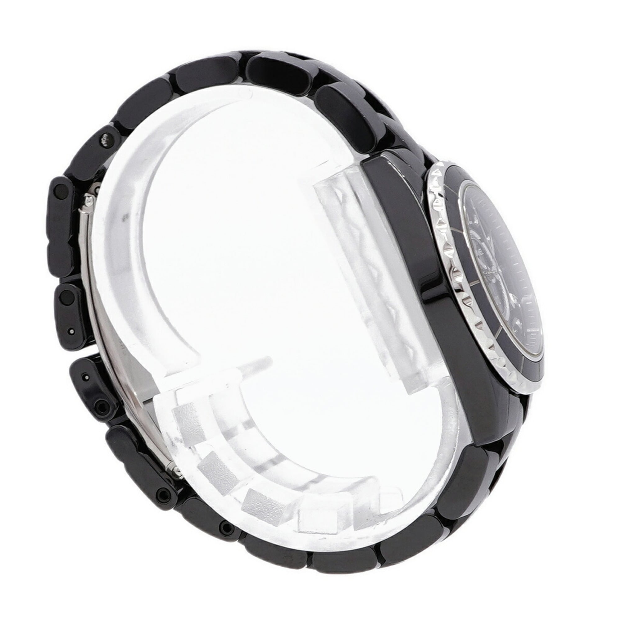 Chanel J12 Diamond H2569 Black Dial 28mm Watch