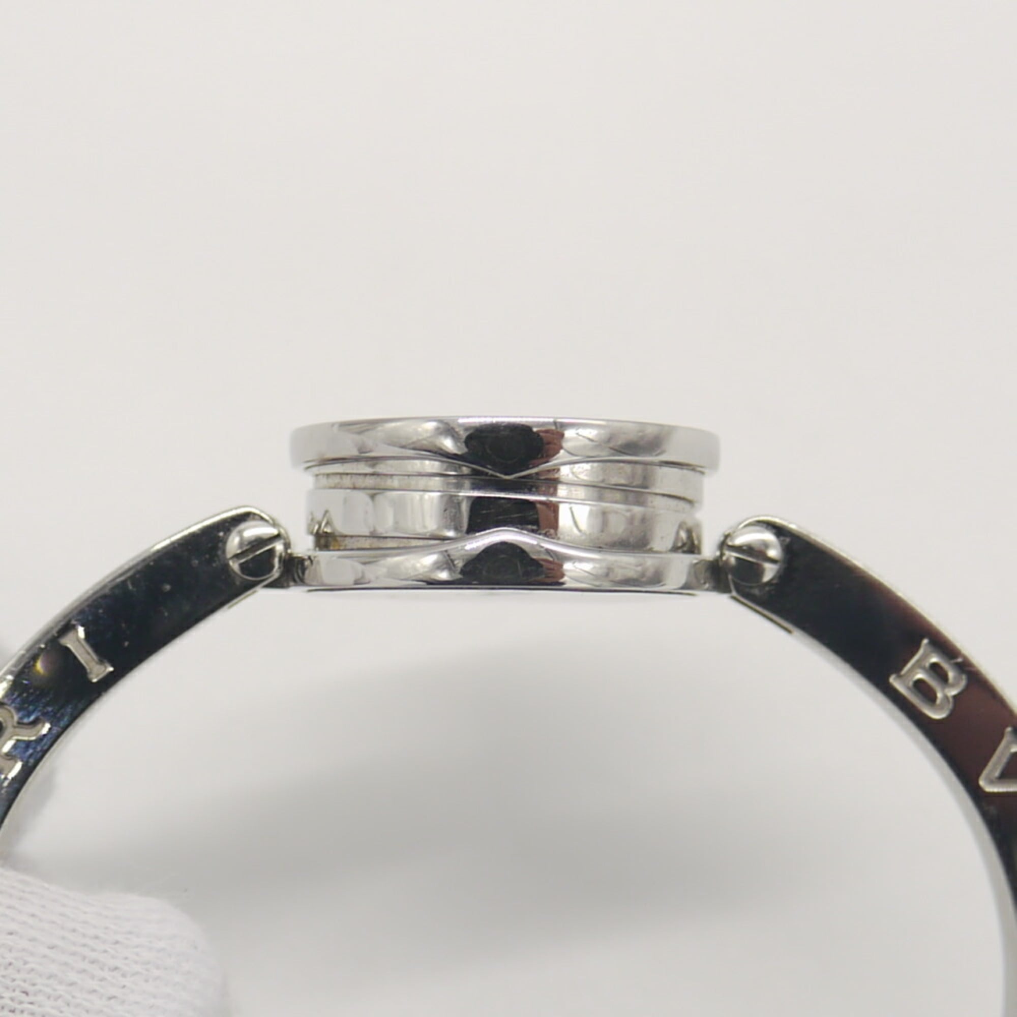 BVLGARI B-zero1 Quartz Ladies Watch, Black Dial, BZ22S