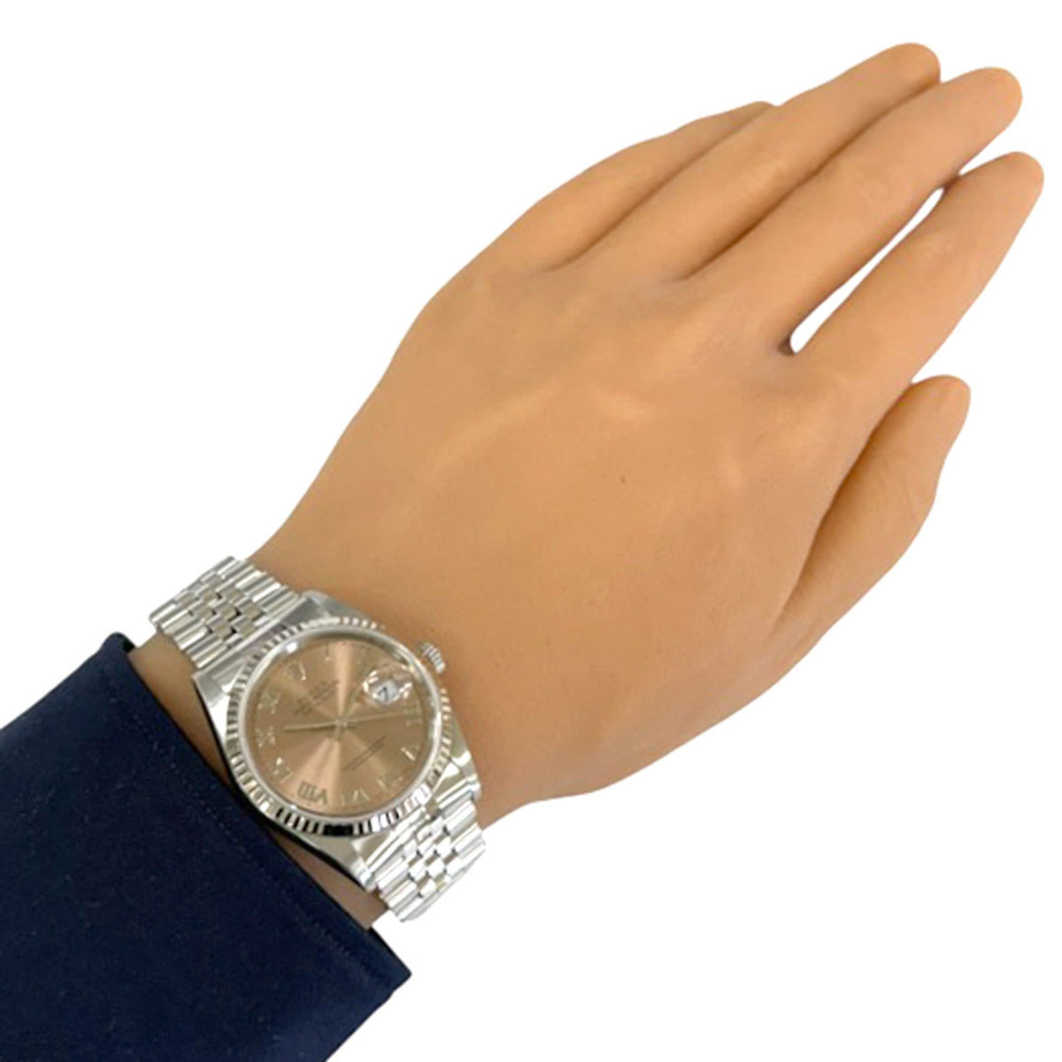 Rolex Datejust Oyster Perpetual 16234 Rosa Zifferblatt 36 mm Uhr