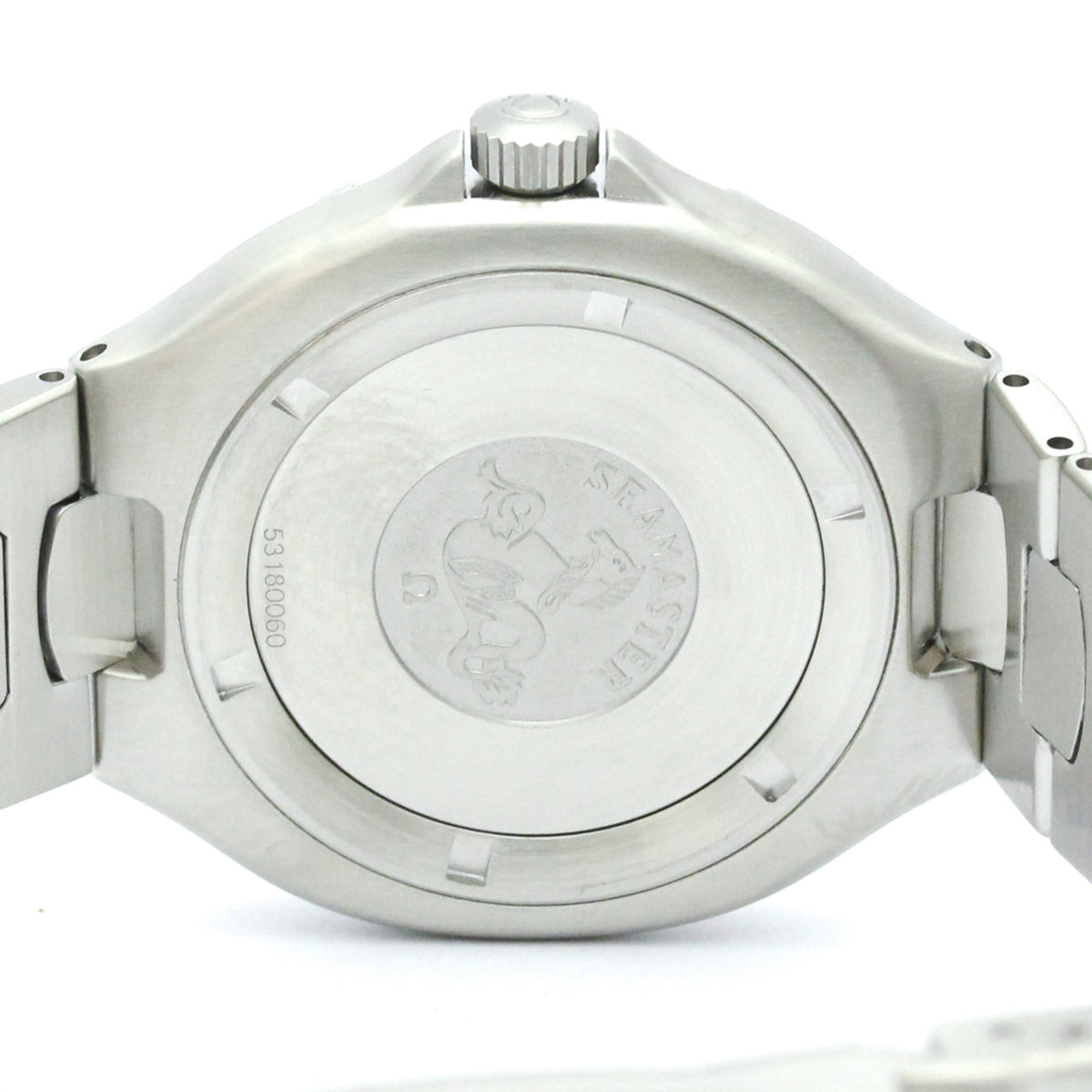 Omega Seamaster 396.1062 horloge met zwarte wijzerplaat, 36 mm