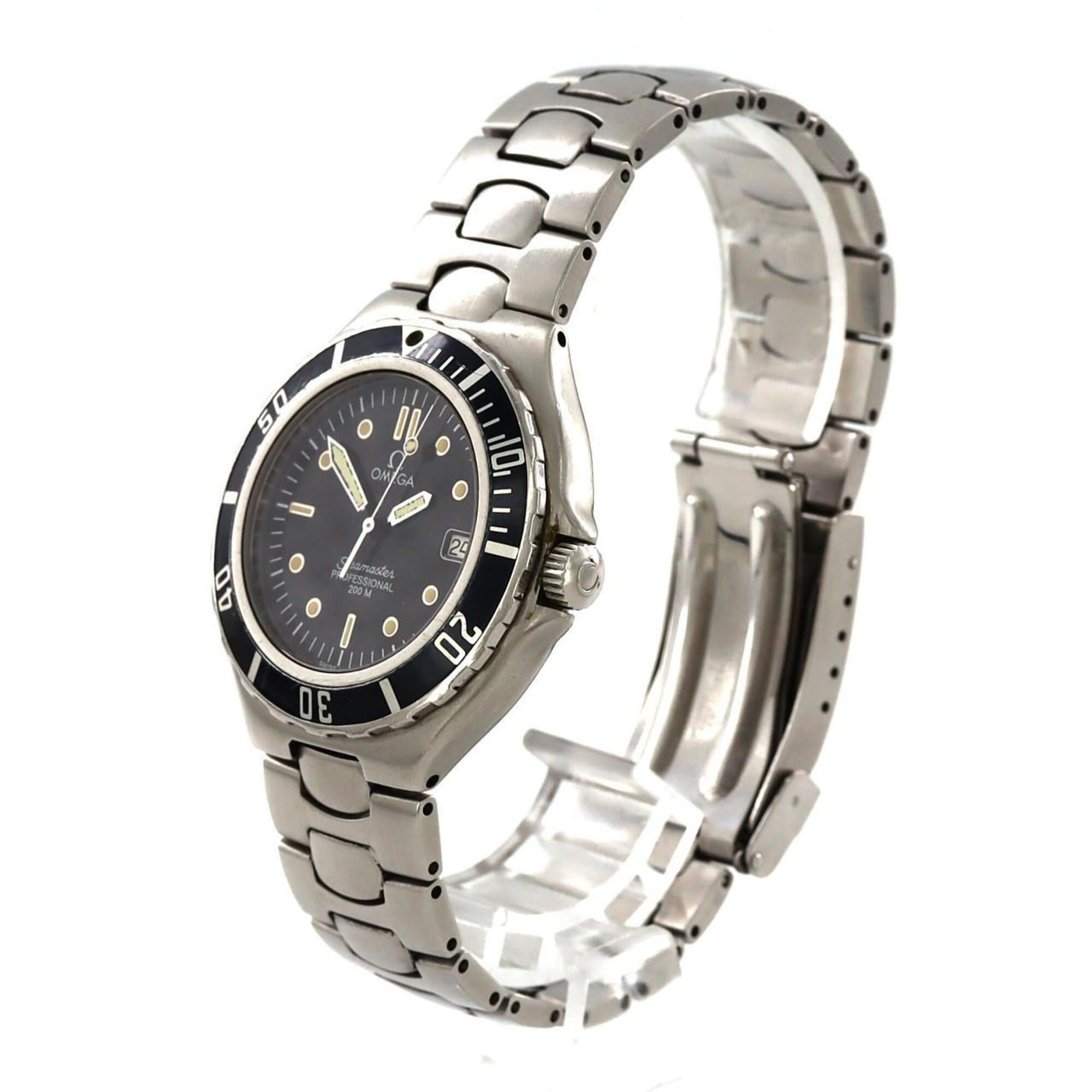 Omega Seamaster 200 GZl1k5xg Black Dial 36mm Watch