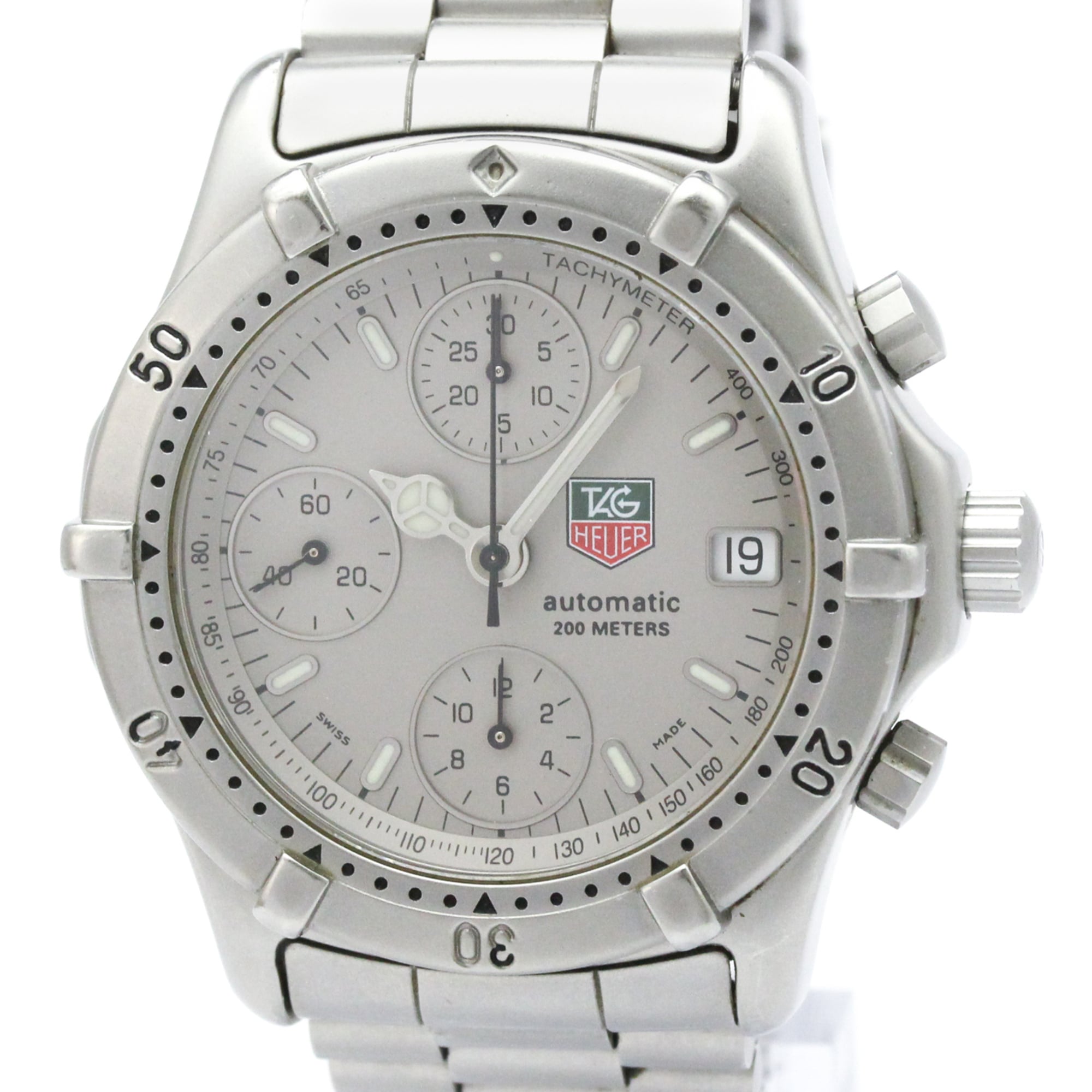 TAG Heuer 2000 Series 760.306 Silver Dial 39mm Watch