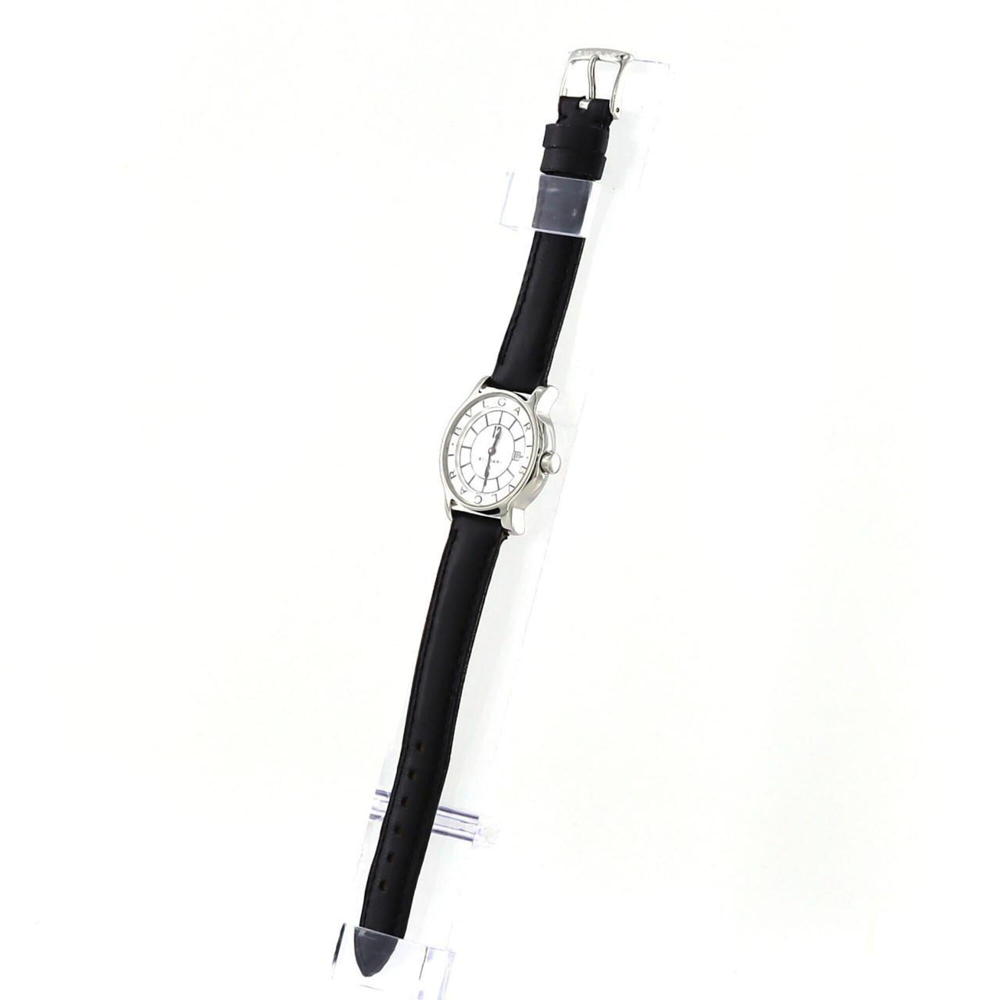 Bulgari Solotempo ST29S White Dial 29mm Watch