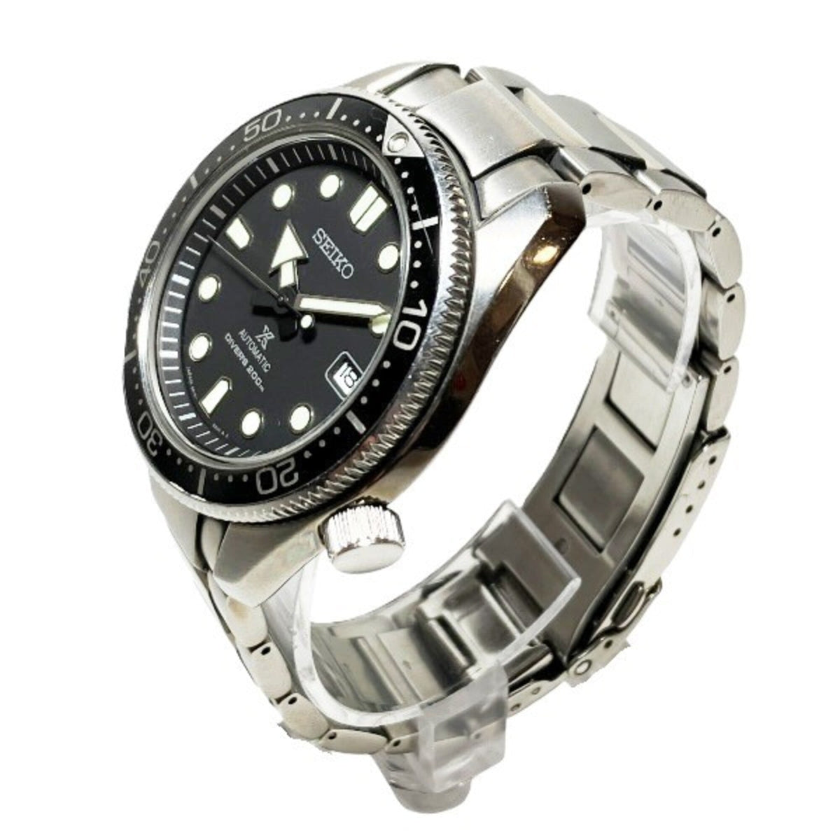 Seiko Prospex 6R15-04G0 Schwarz Zifferblatt 43 mm Uhr