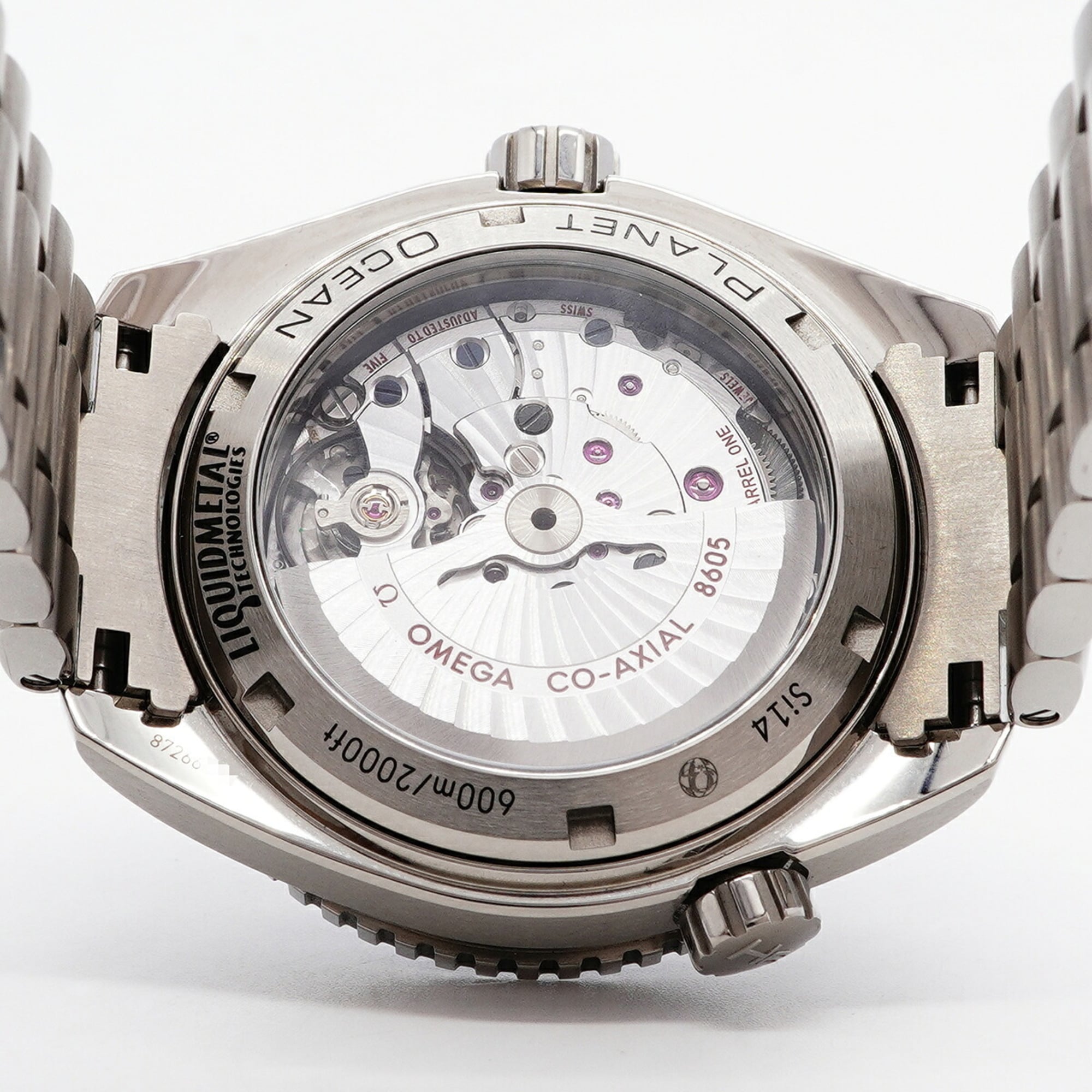 Montre Omega Seamaster Planet Ocean Gmt 232.90.44.22.03.001, cadran bleu, 43 mm