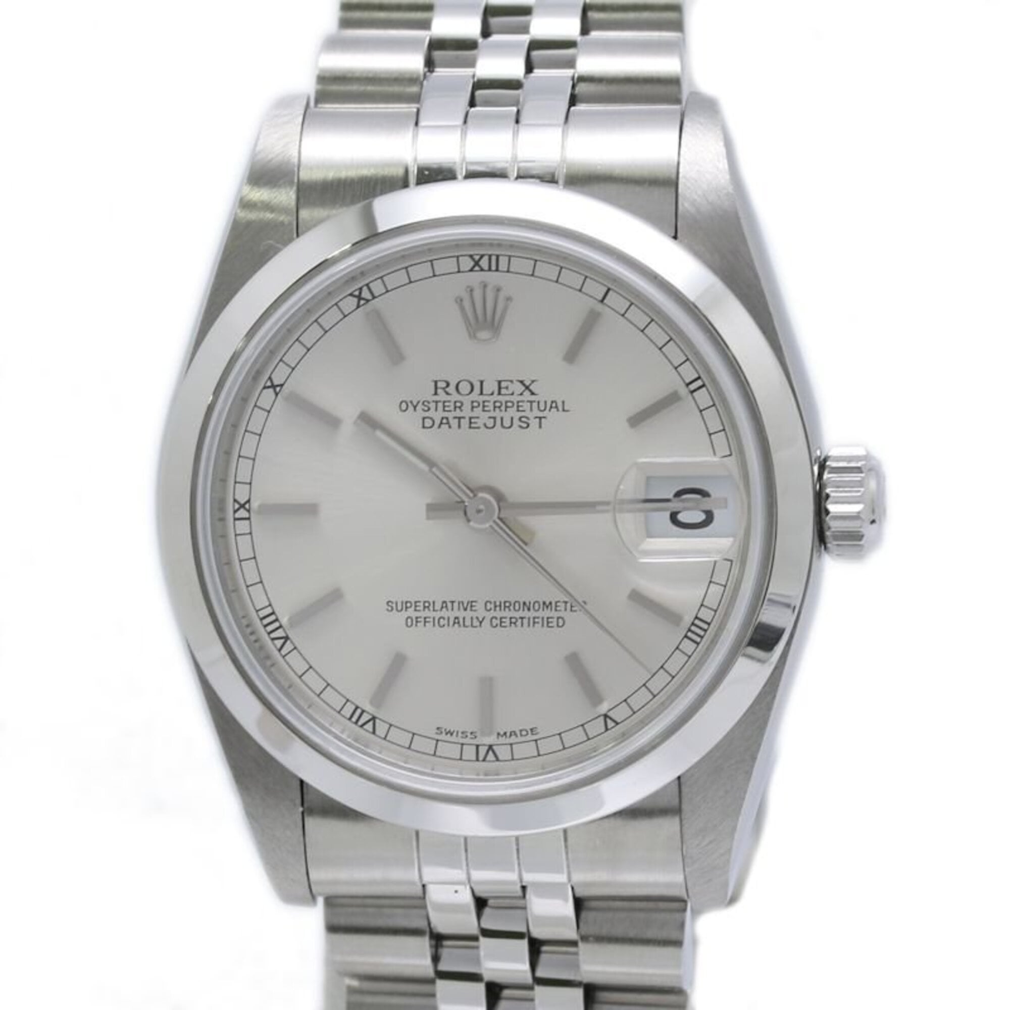Rolex Datejust 78240 Silver Dial 30mm Watch