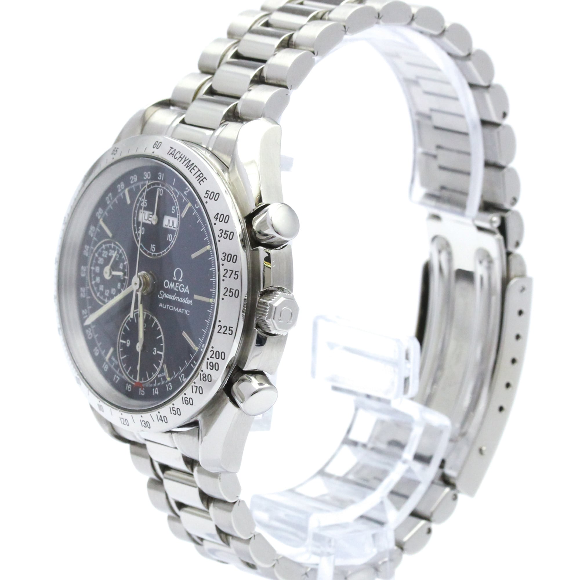 Omega Speedmaster 3521.8 Blue Dial 39mm Watch