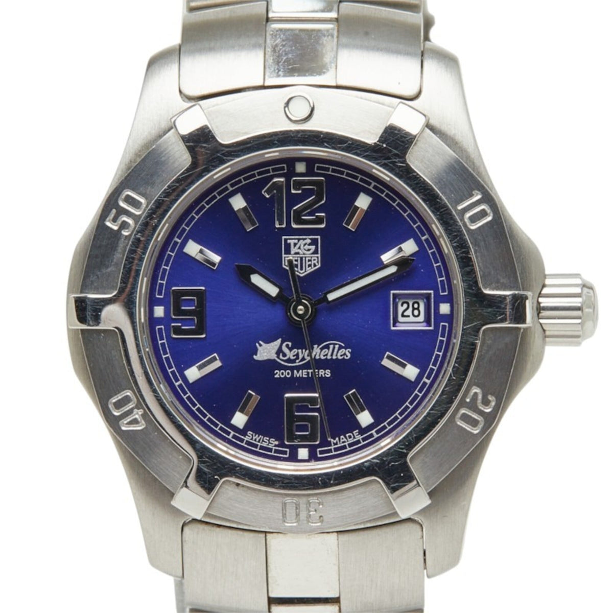 TAG Heuer Exclusive Seychelles WN131D Blue Dial 28mm Watch