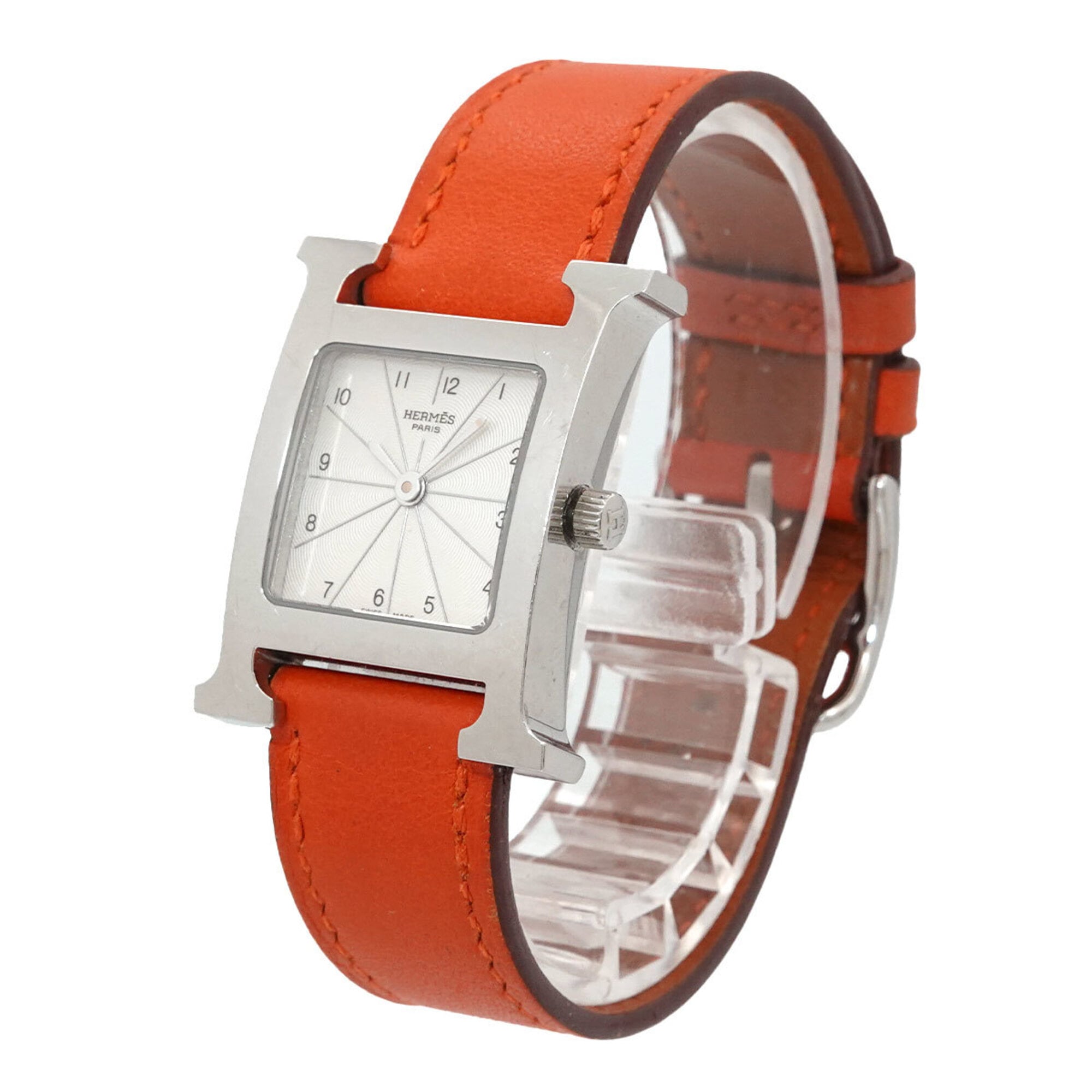 Hermes H- Silver Dial 21mm Watch