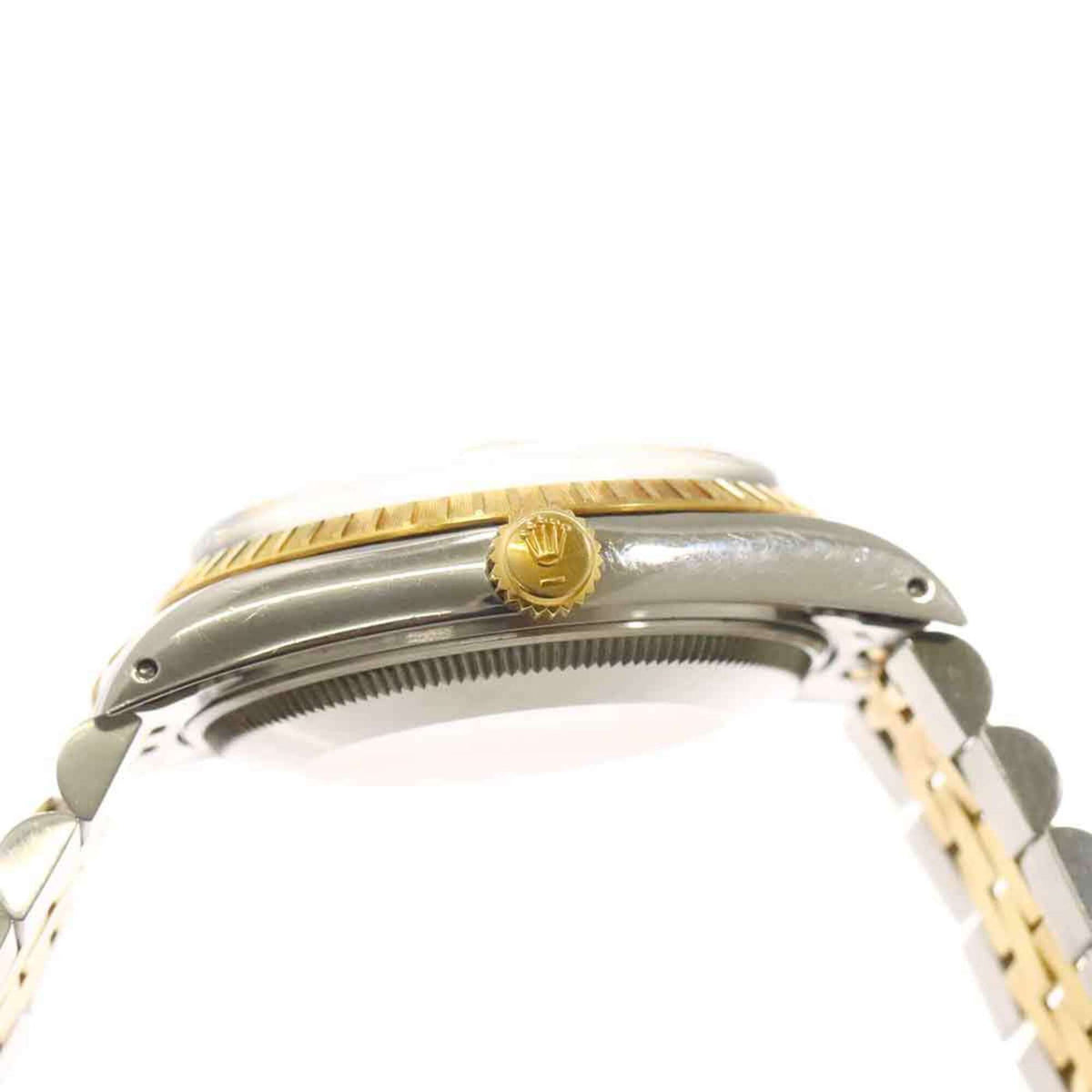 Rolex Oyster Perpetual Datum 15053 Champagner Zifferblatt 34 mm Uhr