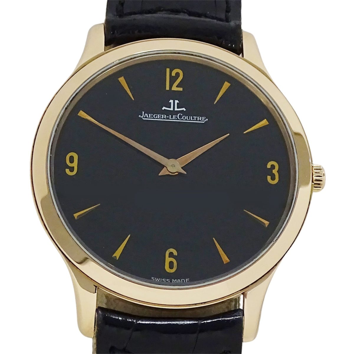 Montre Jaeger-LeCoultre Master Ultra Thin 145.2.79.S Noir, cadran de 34 mm