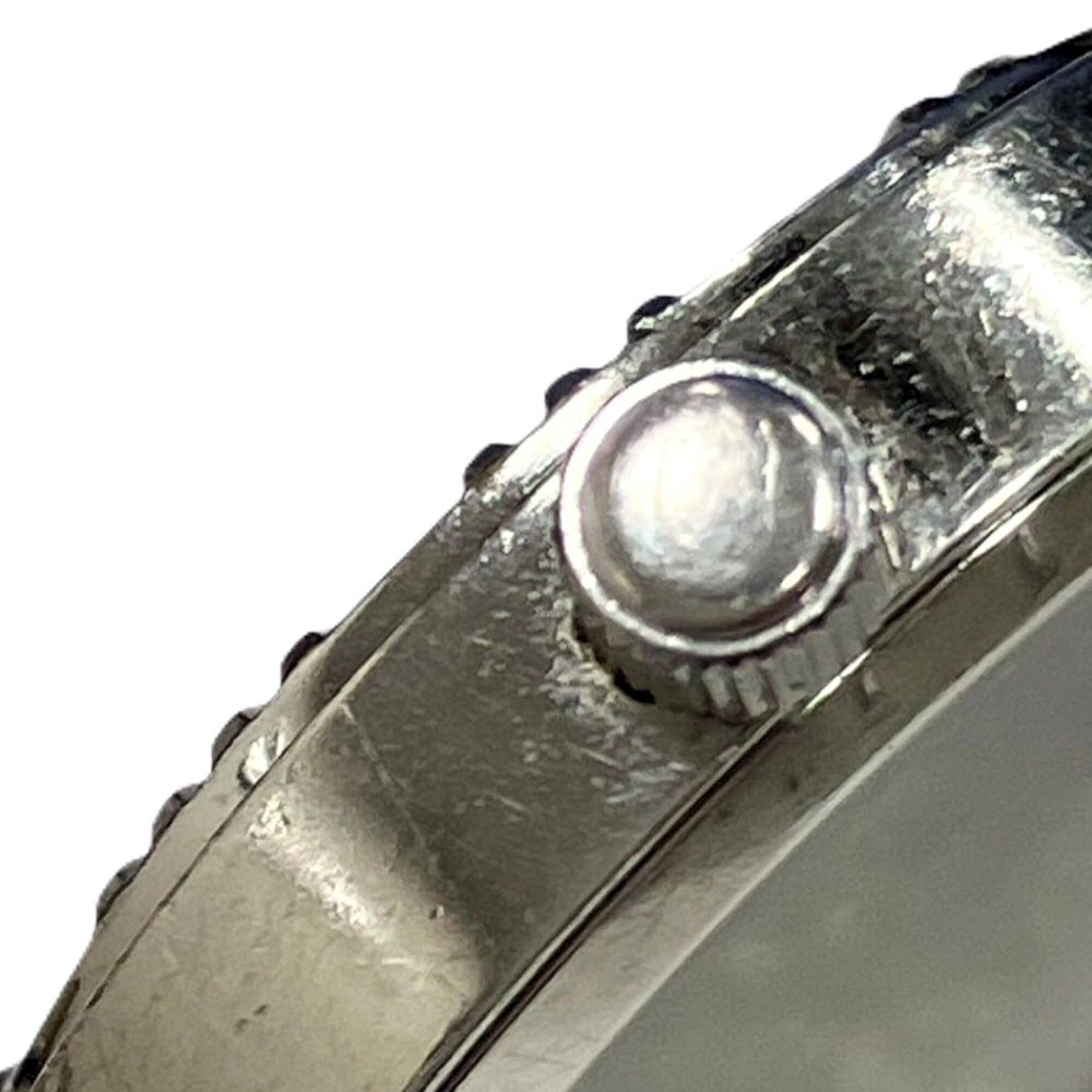Tiffany & Co. Atlas watch, total weight 53.8g, stainless steel, quartz movement, white dial.