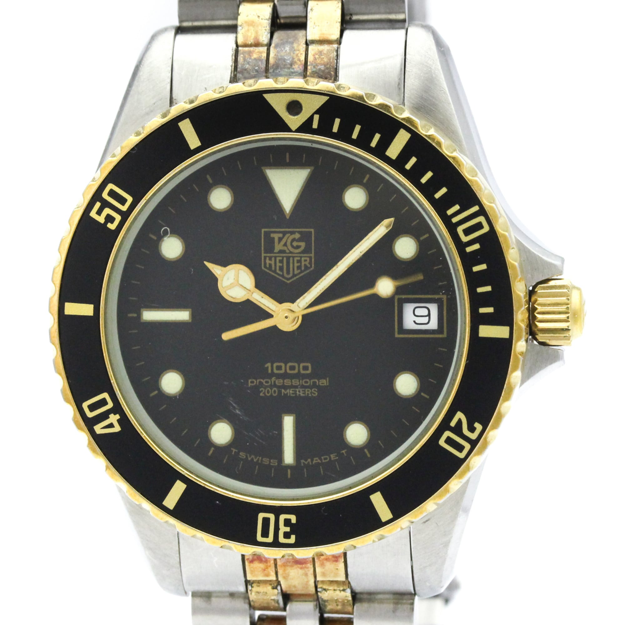TAG Heuer 1000 980.020B Black Dial 37mm Watch