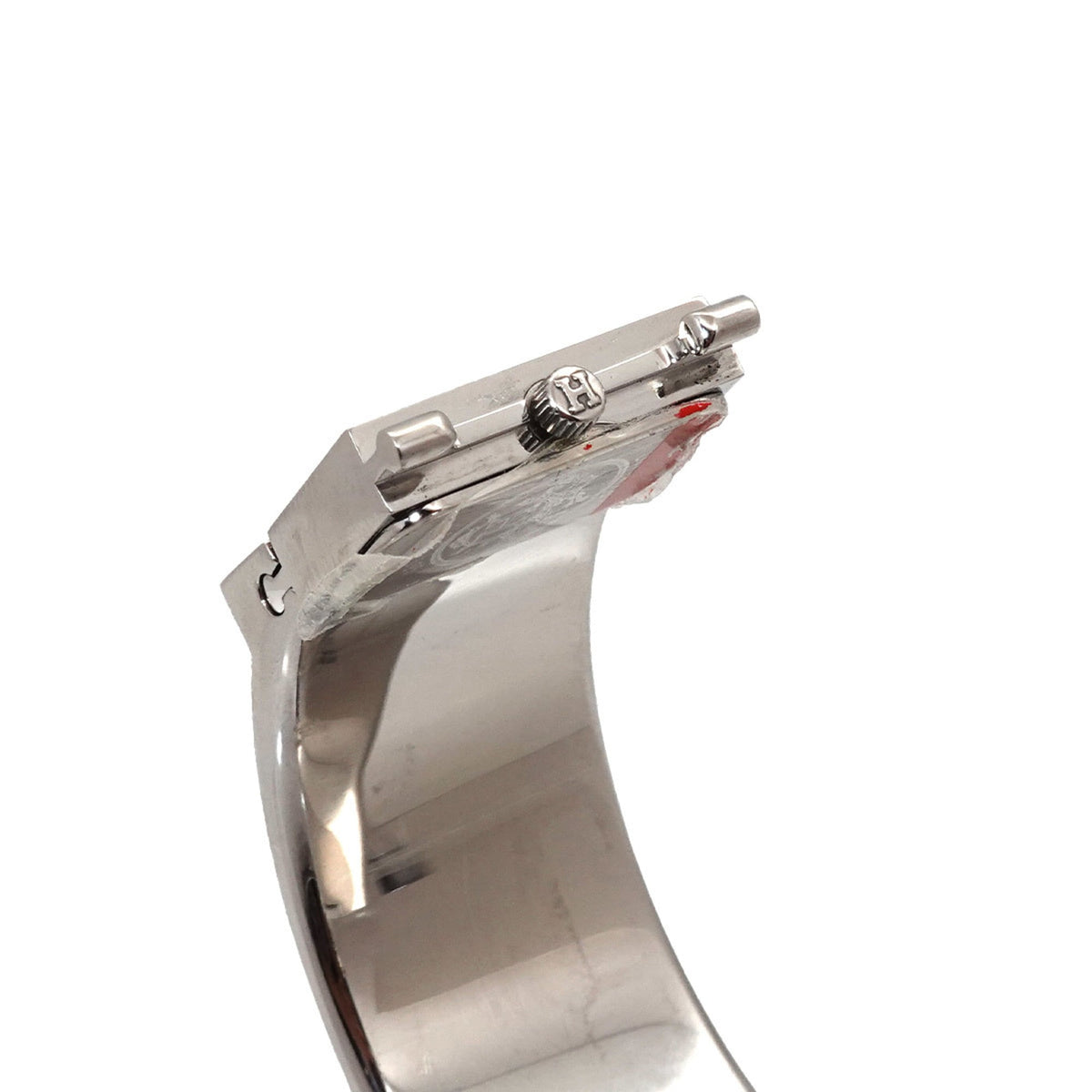 Hermes Loquet LO1 210 horloge met zilveren wijzerplaat, 19 mm