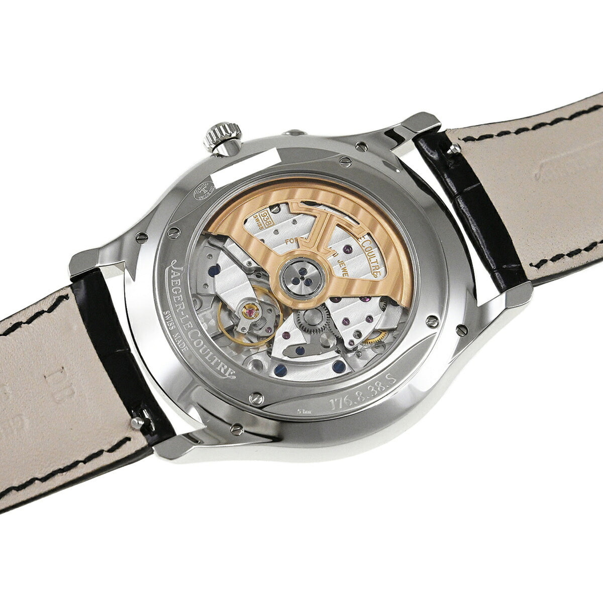 Jaeger LeCoultre Master Ultra Power Reserve Q1378420 Silver Dial 39mm Watch